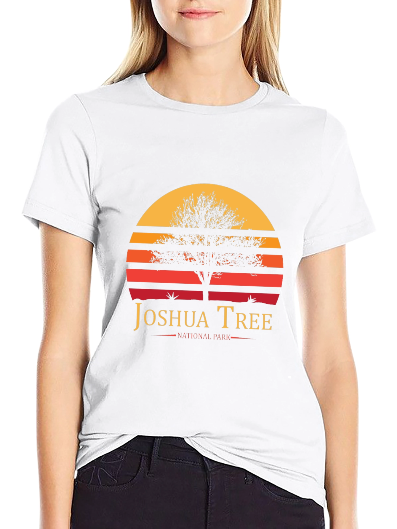 Joshua Tree National Park Sunset Graphic T-Shirt