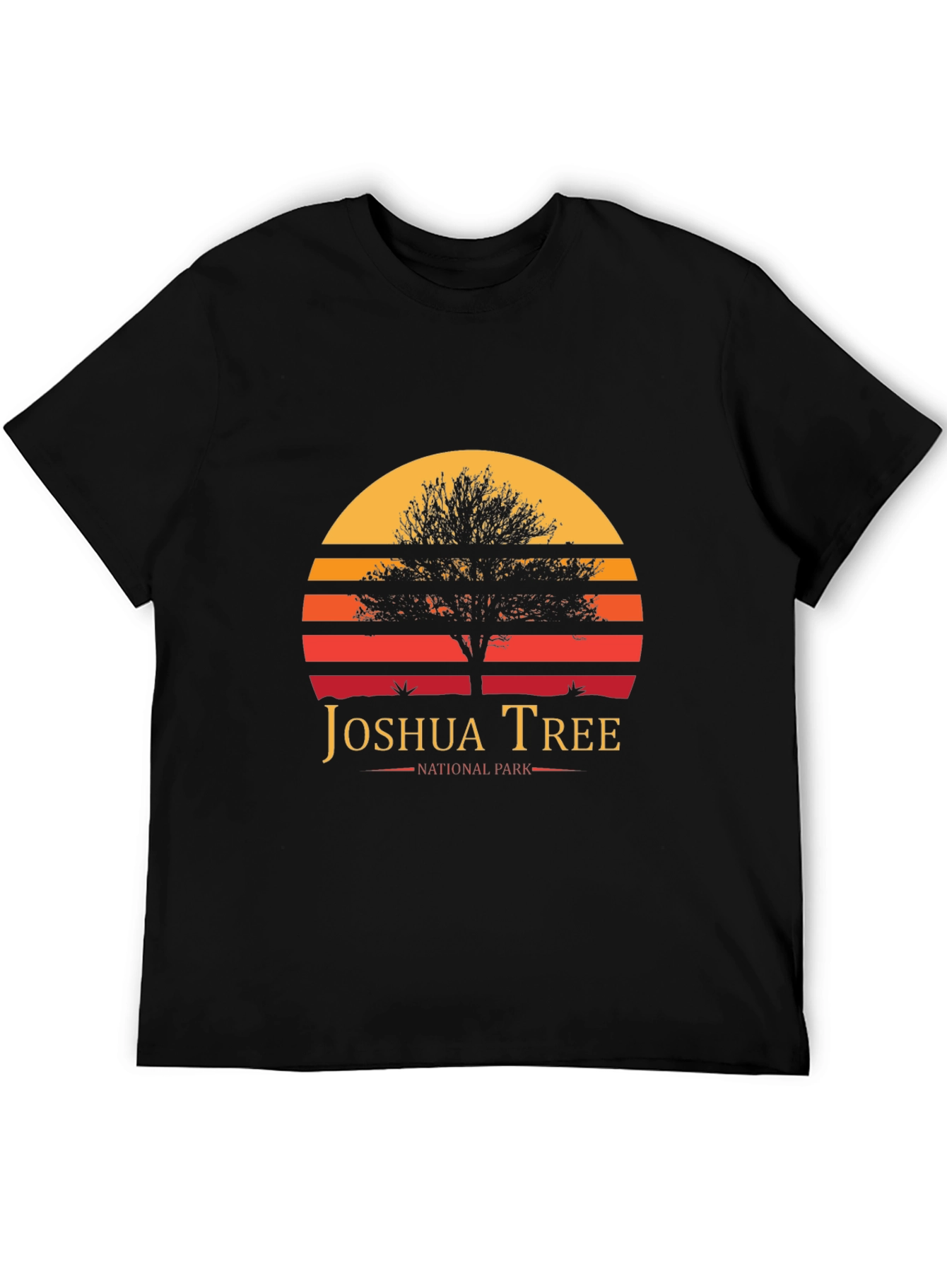 Joshua Tree National Park Sunset Graphic T-Shirt