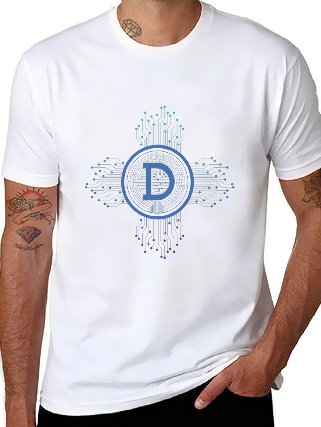 Doge Circuit T-Shirt - Crypto Fan Apparel