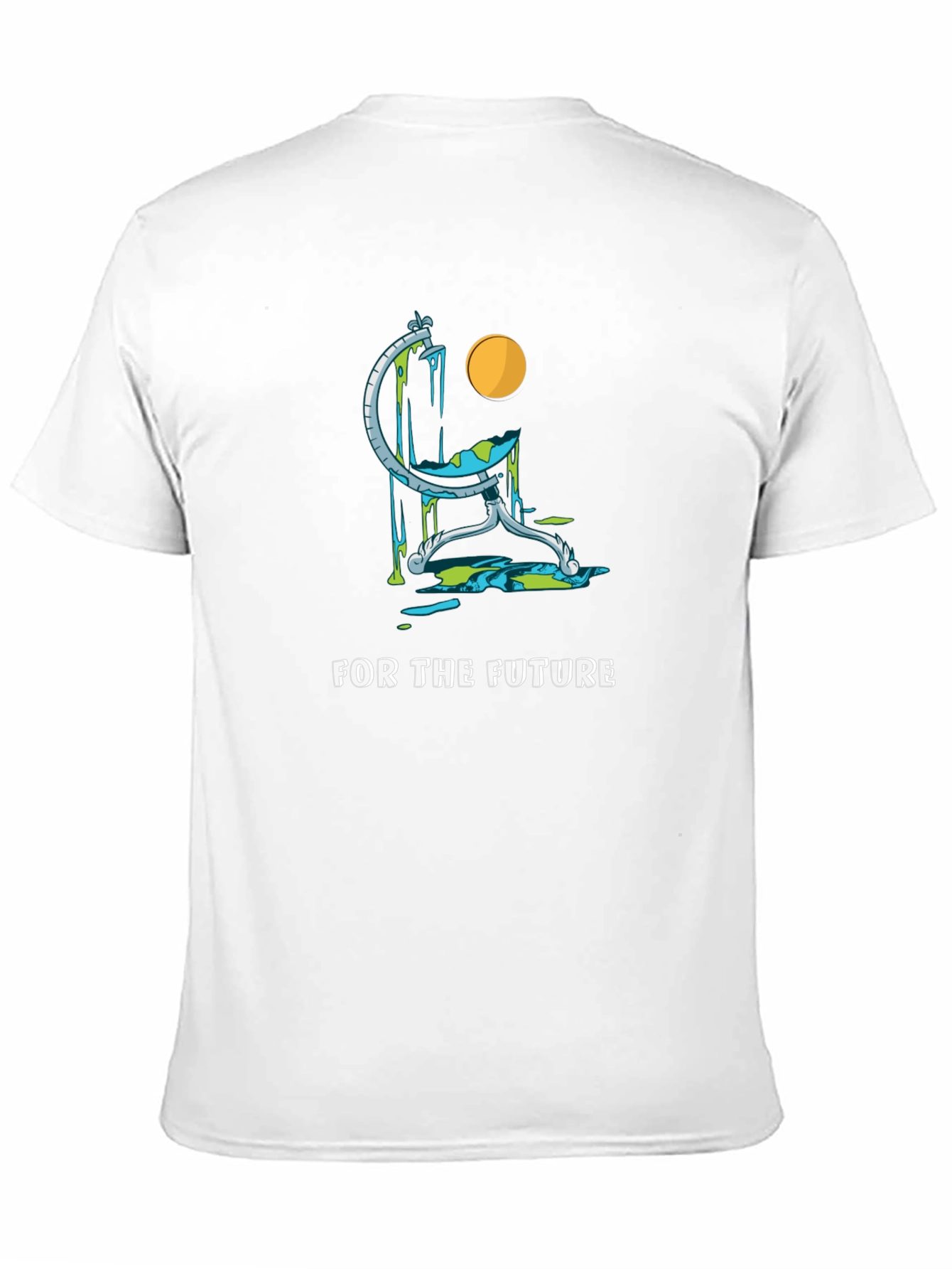 Eco Future Black T-Shirt - Save the Planet