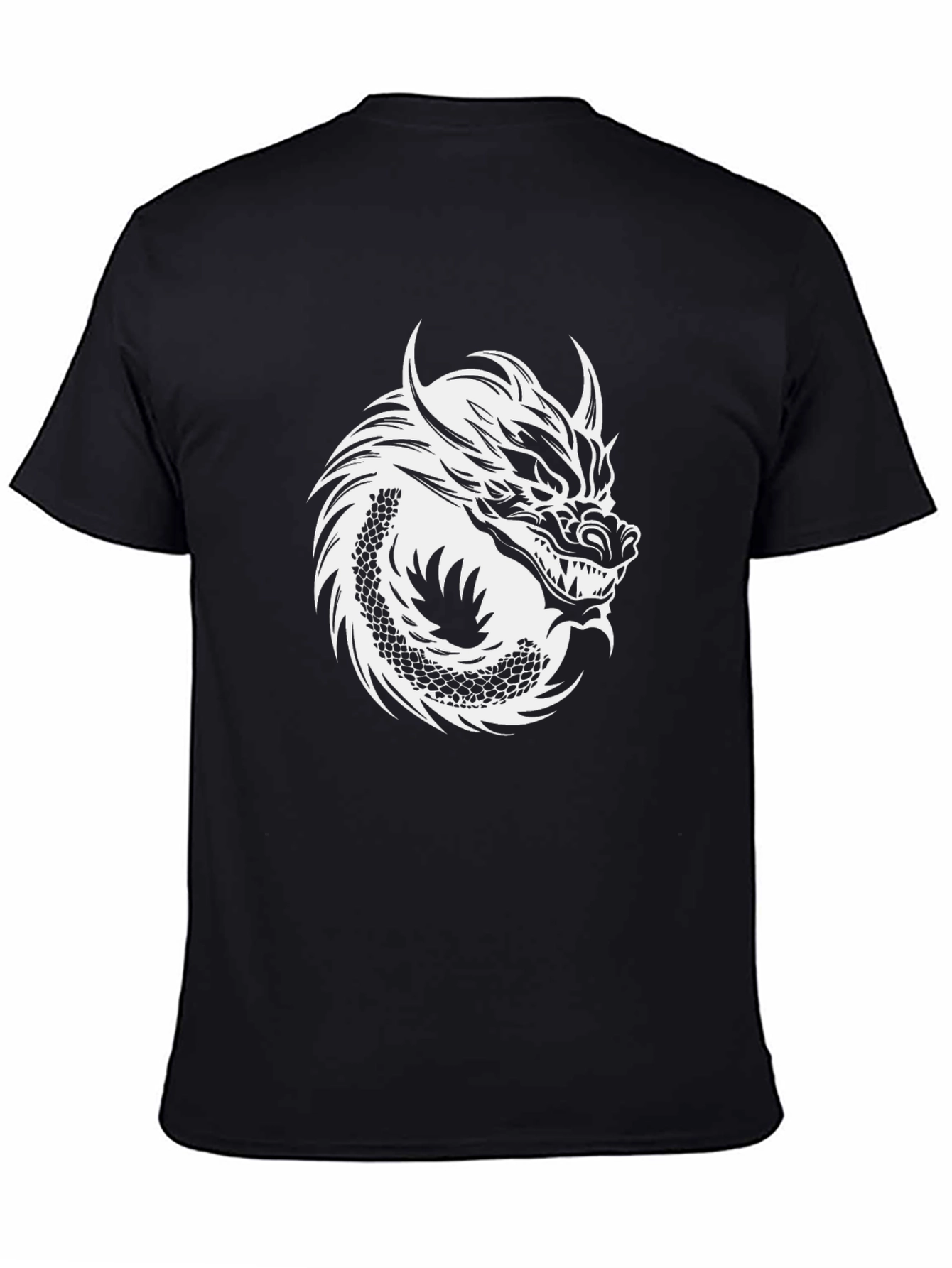 Dragon Graphic Black Tee