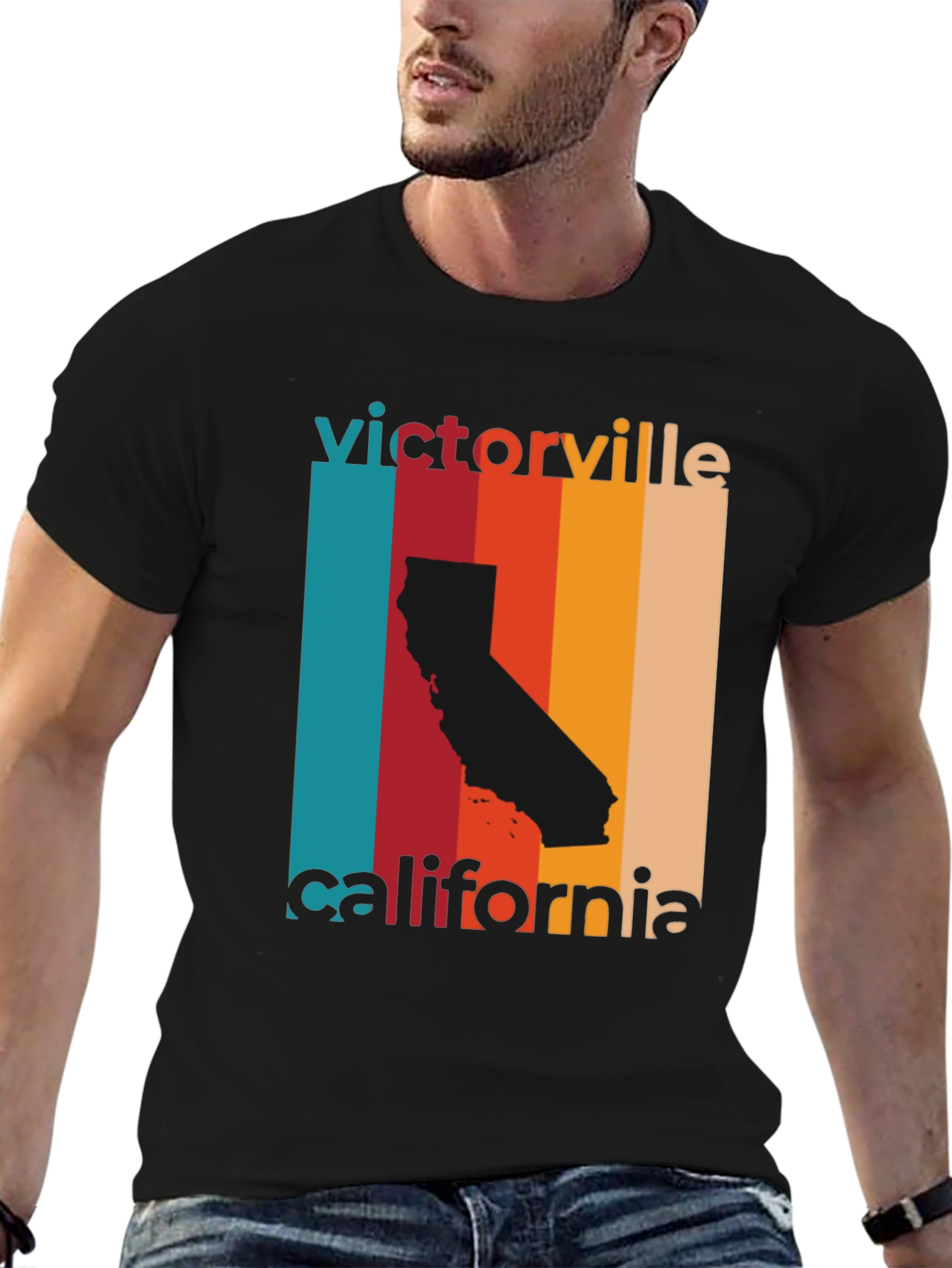Victorville California Retro T-Shirt