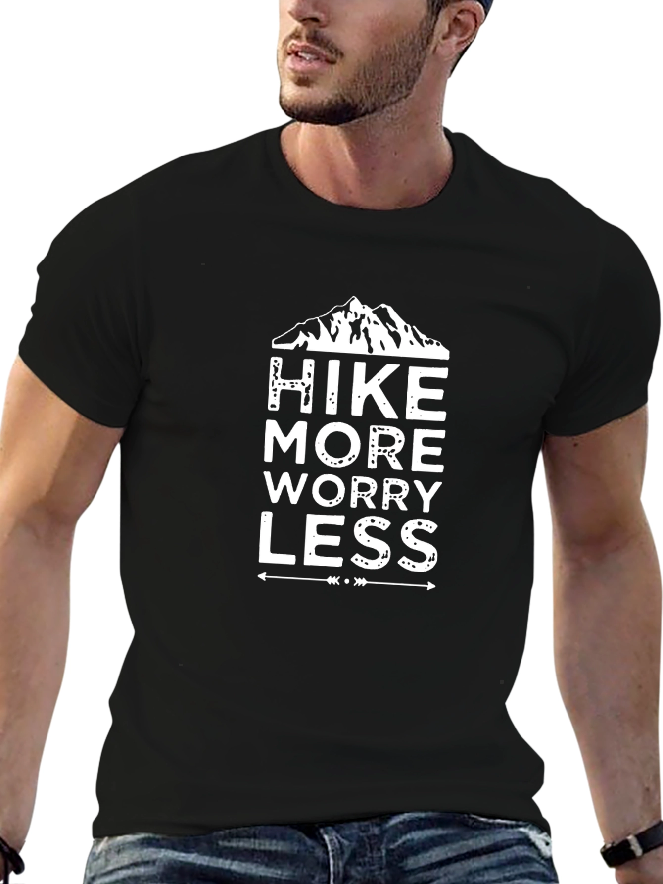 Hike More Worry Less Graphic Tee