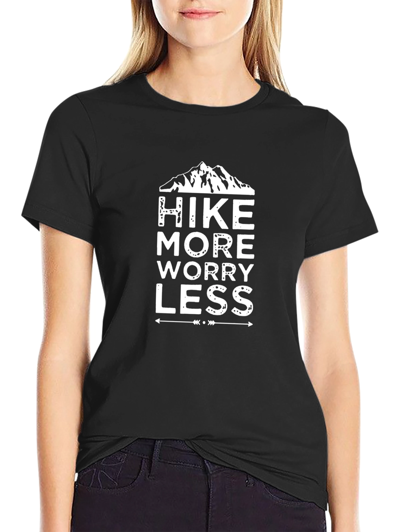 Hike More Worry Less Graphic Tee