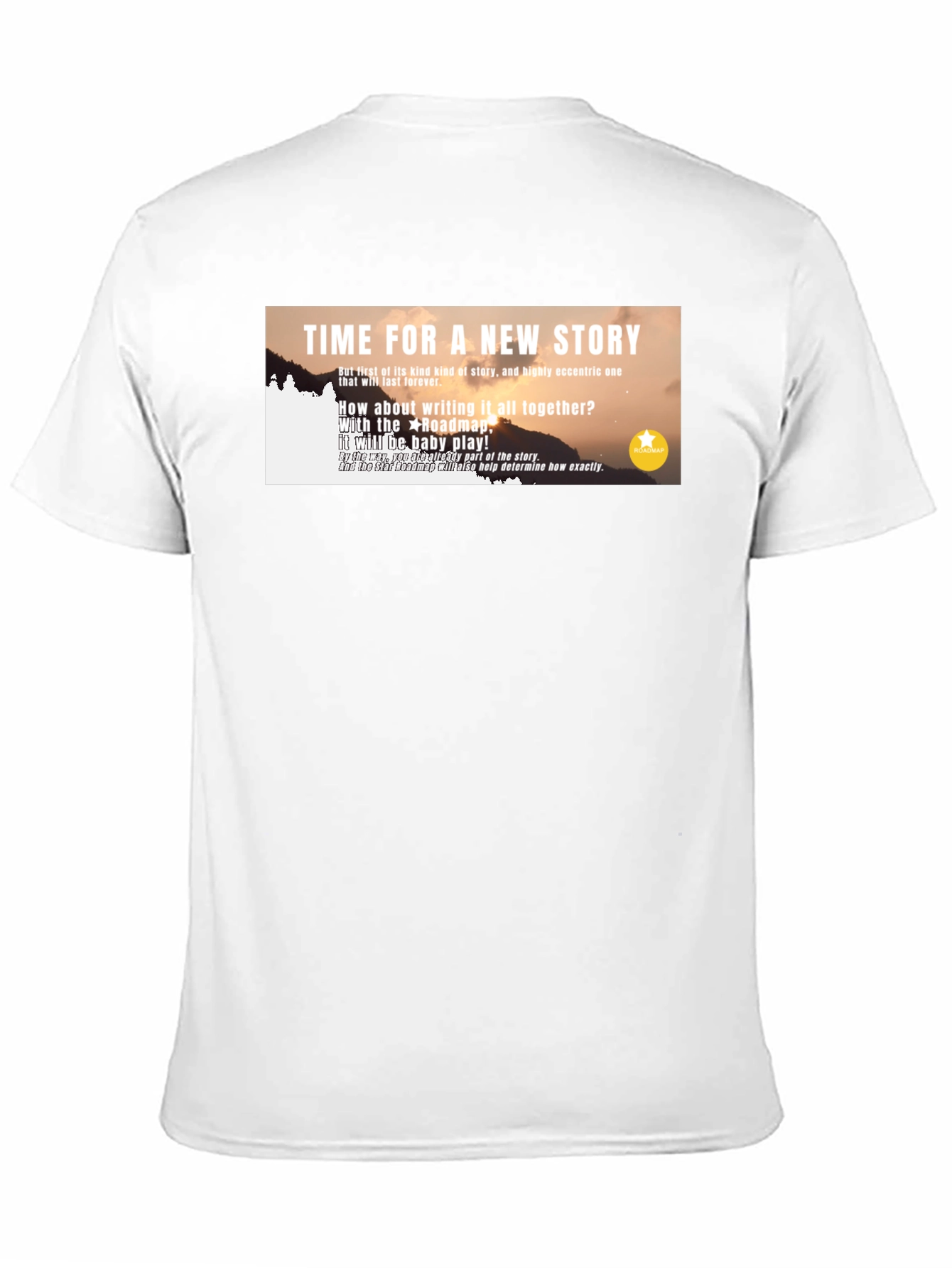 Time for a New Story Graphic T-Shirt