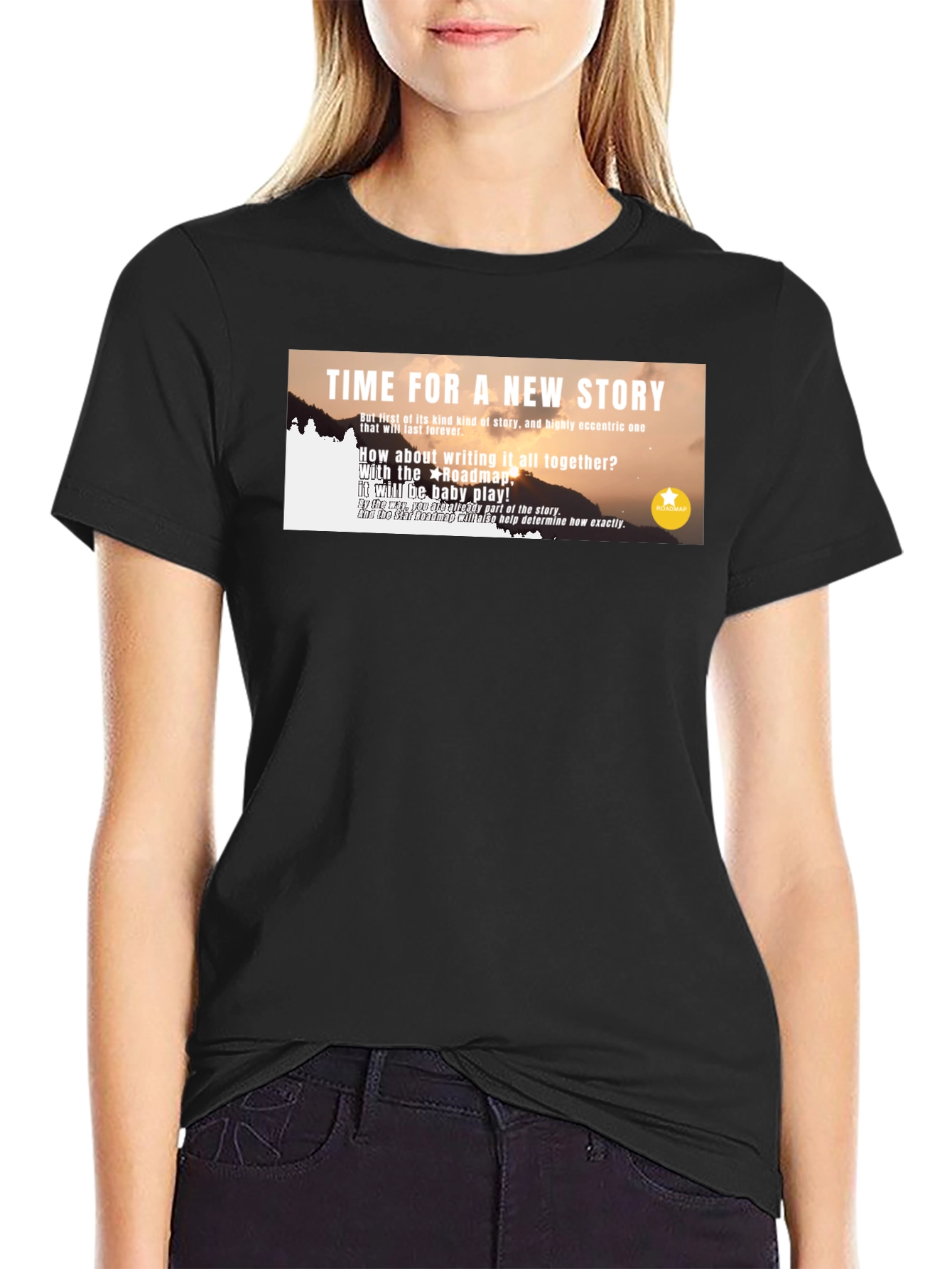 Time for a New Story Graphic T-Shirt