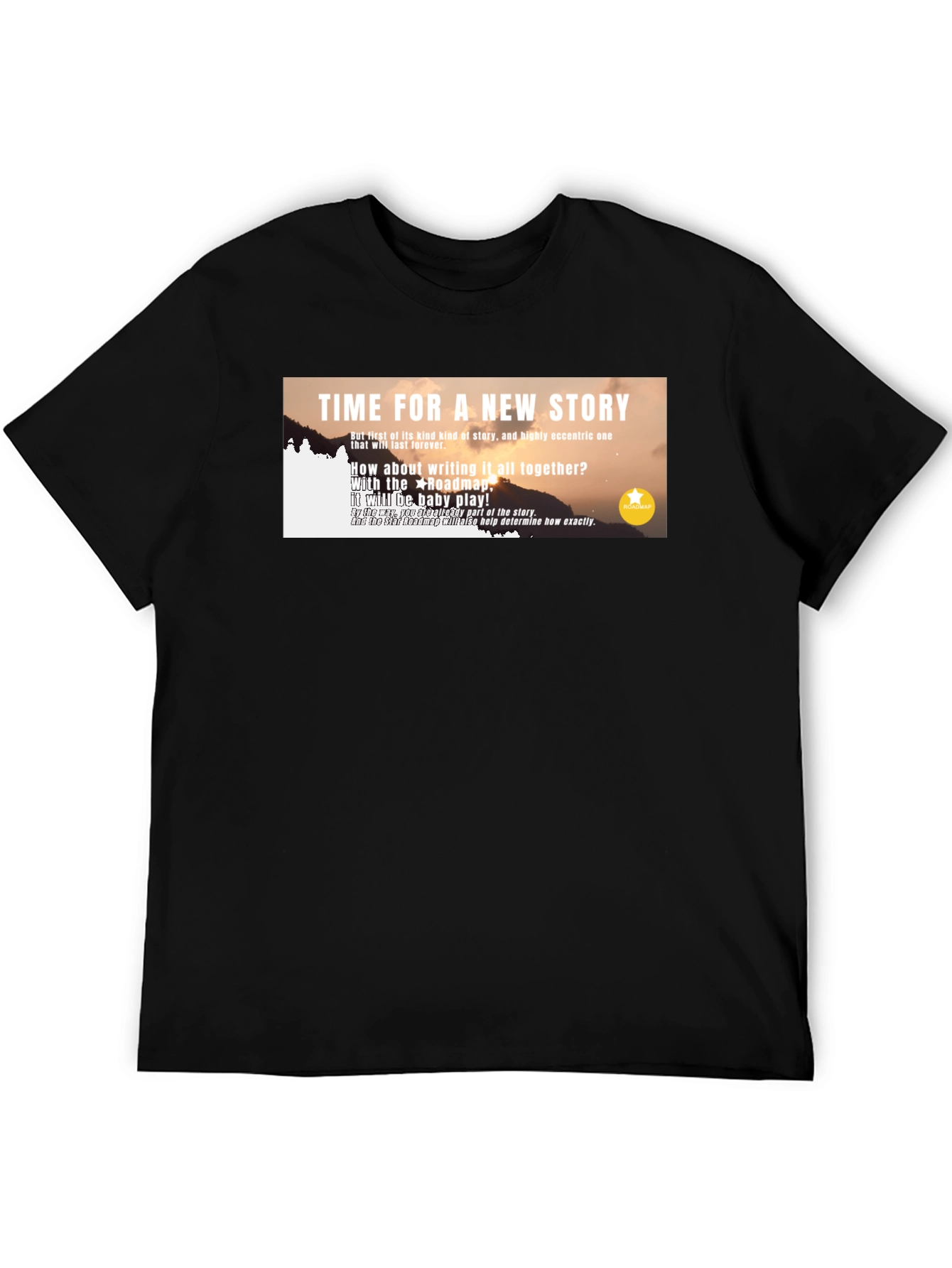 Time for a New Story Graphic T-Shirt