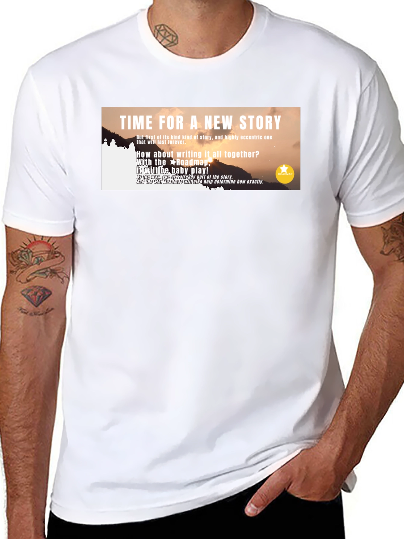 Time for a New Story Graphic T-Shirt