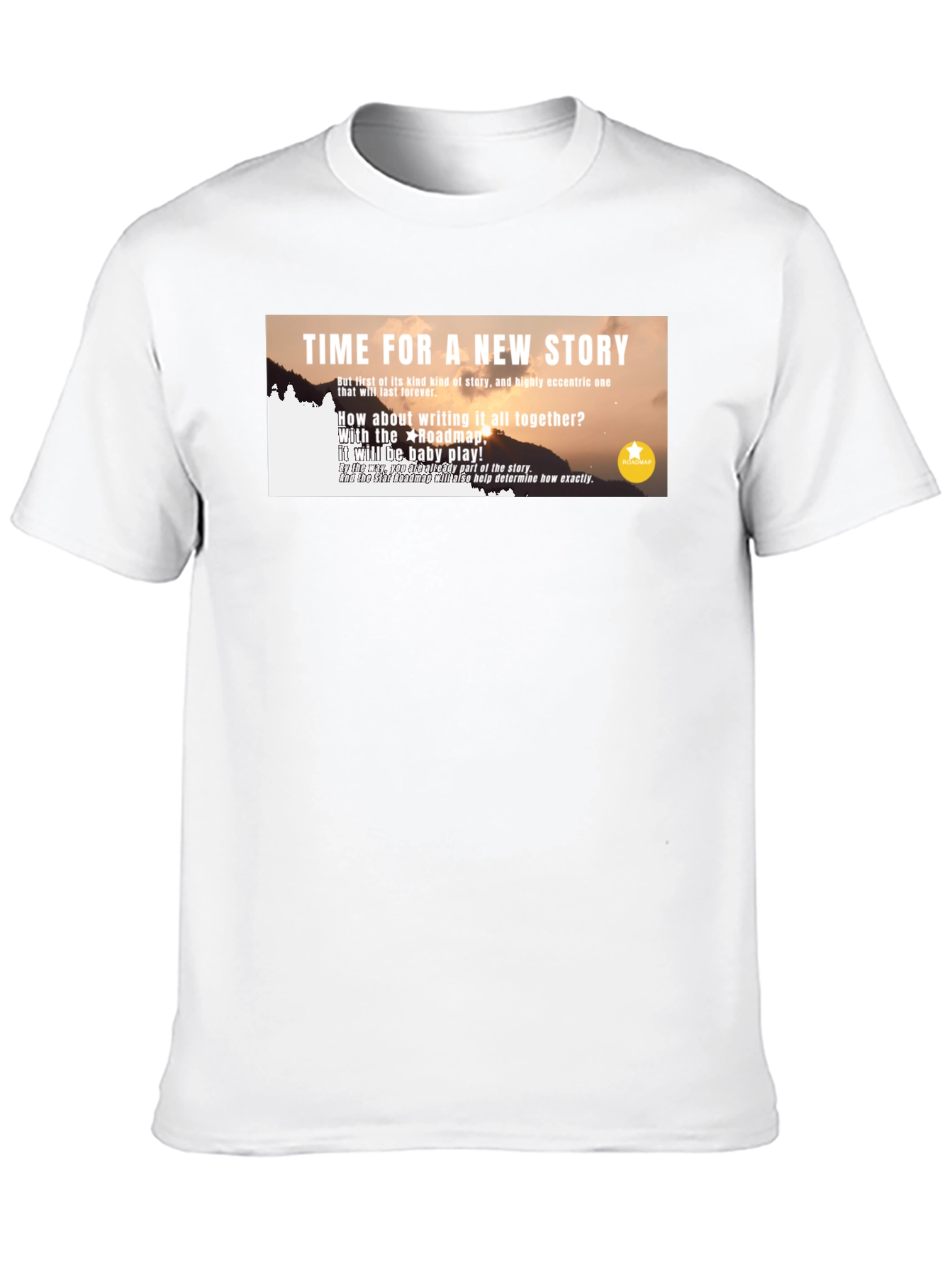Time for a New Story Graphic T-Shirt