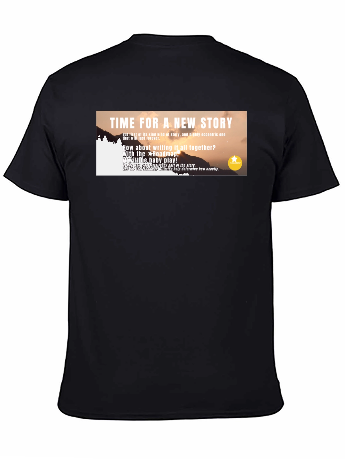 Time for a New Story Graphic T-Shirt