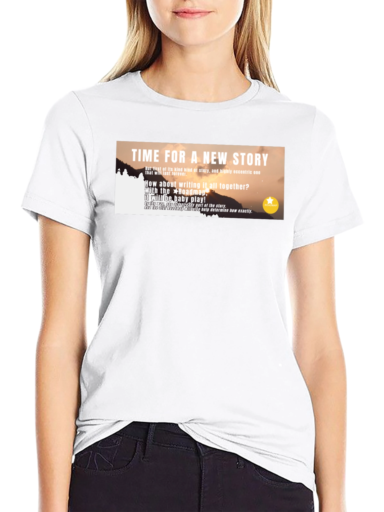 Time for a New Story Graphic T-Shirt