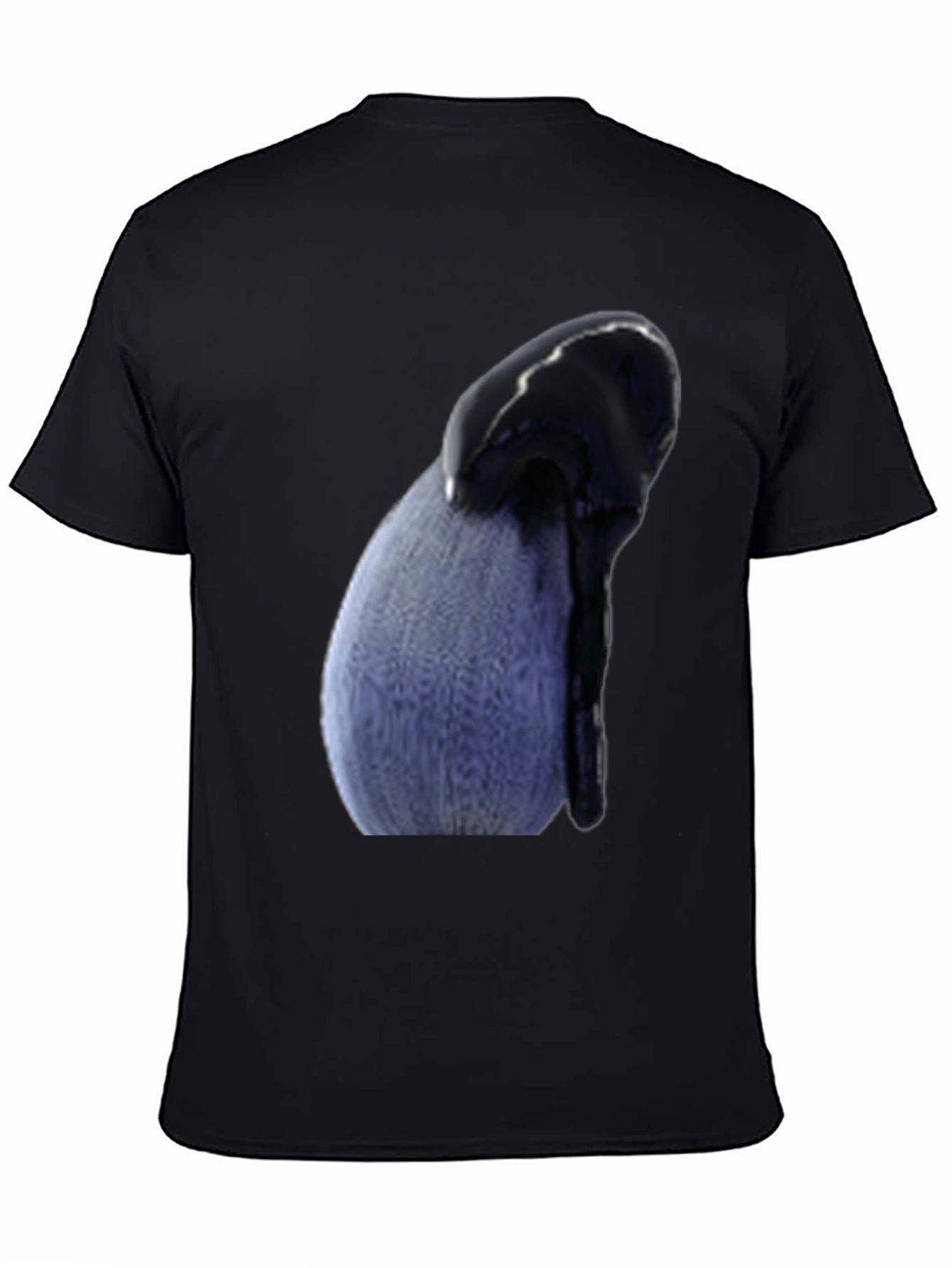 Unique Egg & Dripping Paint Graphic Tee