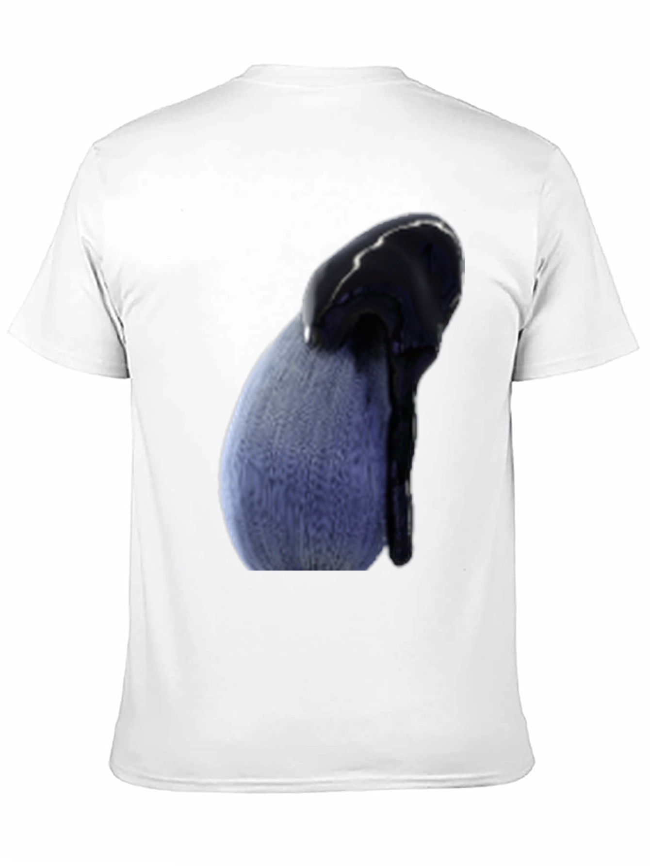 Unique Egg & Dripping Paint Graphic Tee