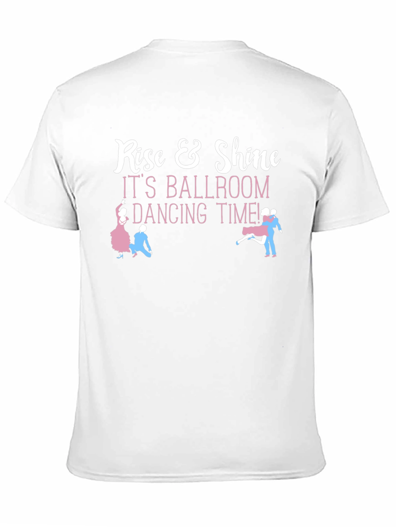 Rise & Shine Ballroom Dancing Time Black T-Shirt