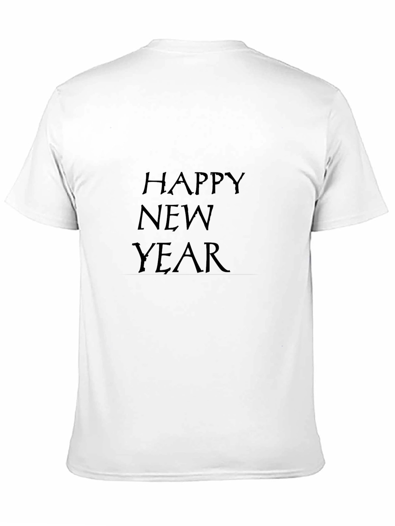 Happy New Year T-Shirt - Black