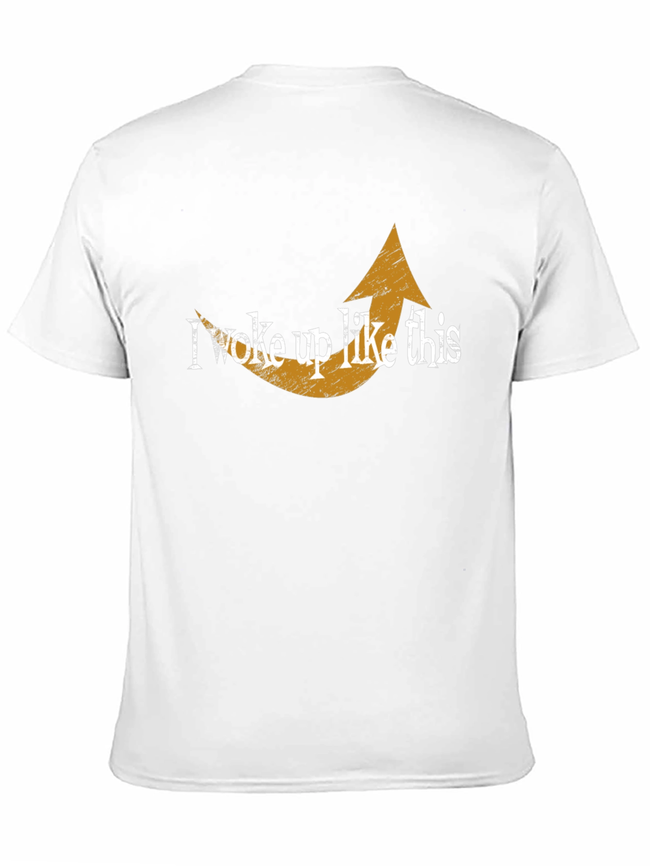 I Woke Up Like This Graphic Tee - Black