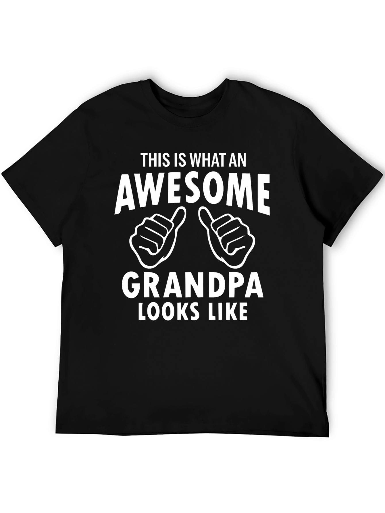 Awesome Grandpa T-Shirt - Novelty Gift for Grandfathers