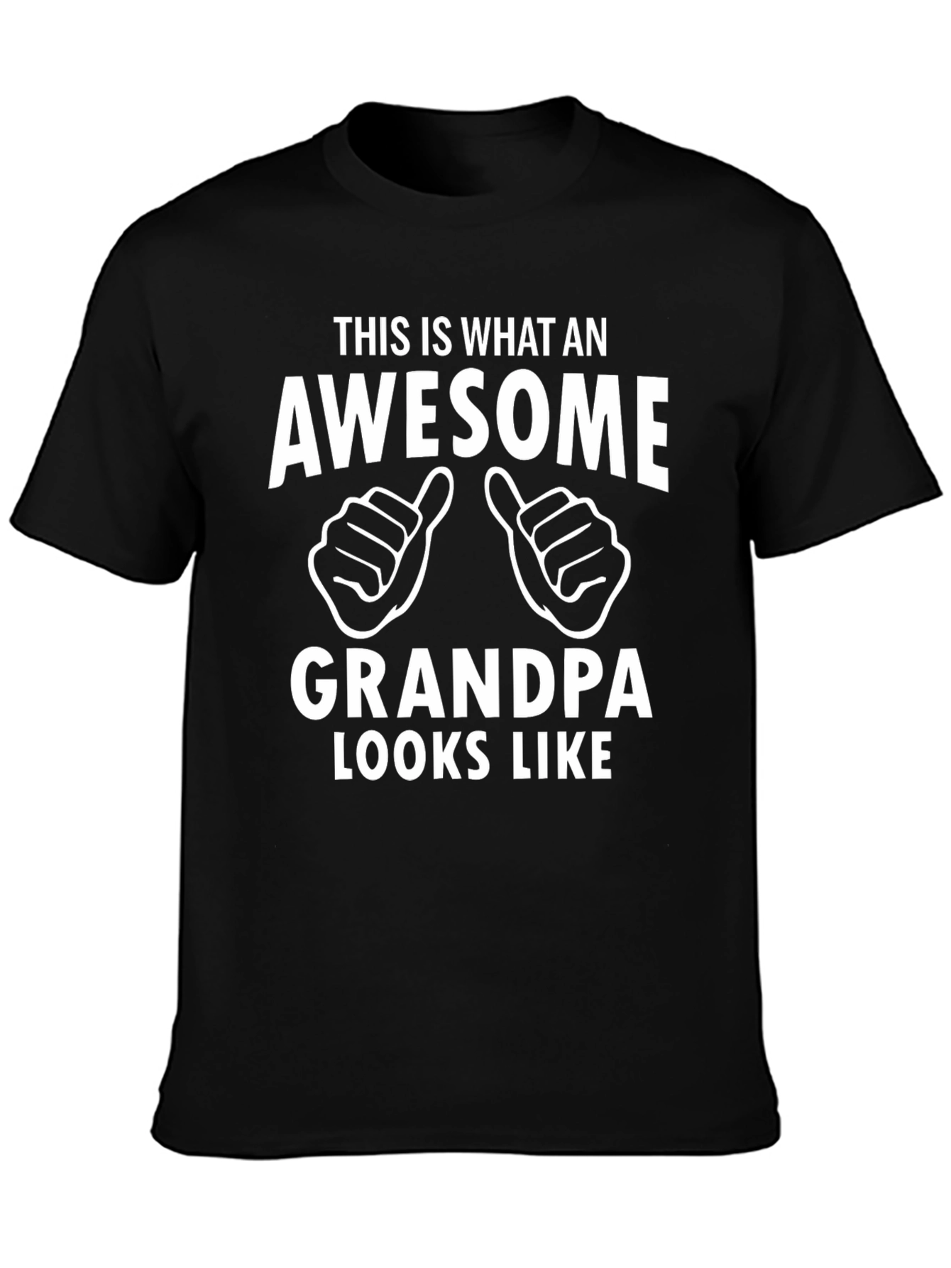 Awesome Grandpa T-Shirt - Novelty Gift for Grandfathers