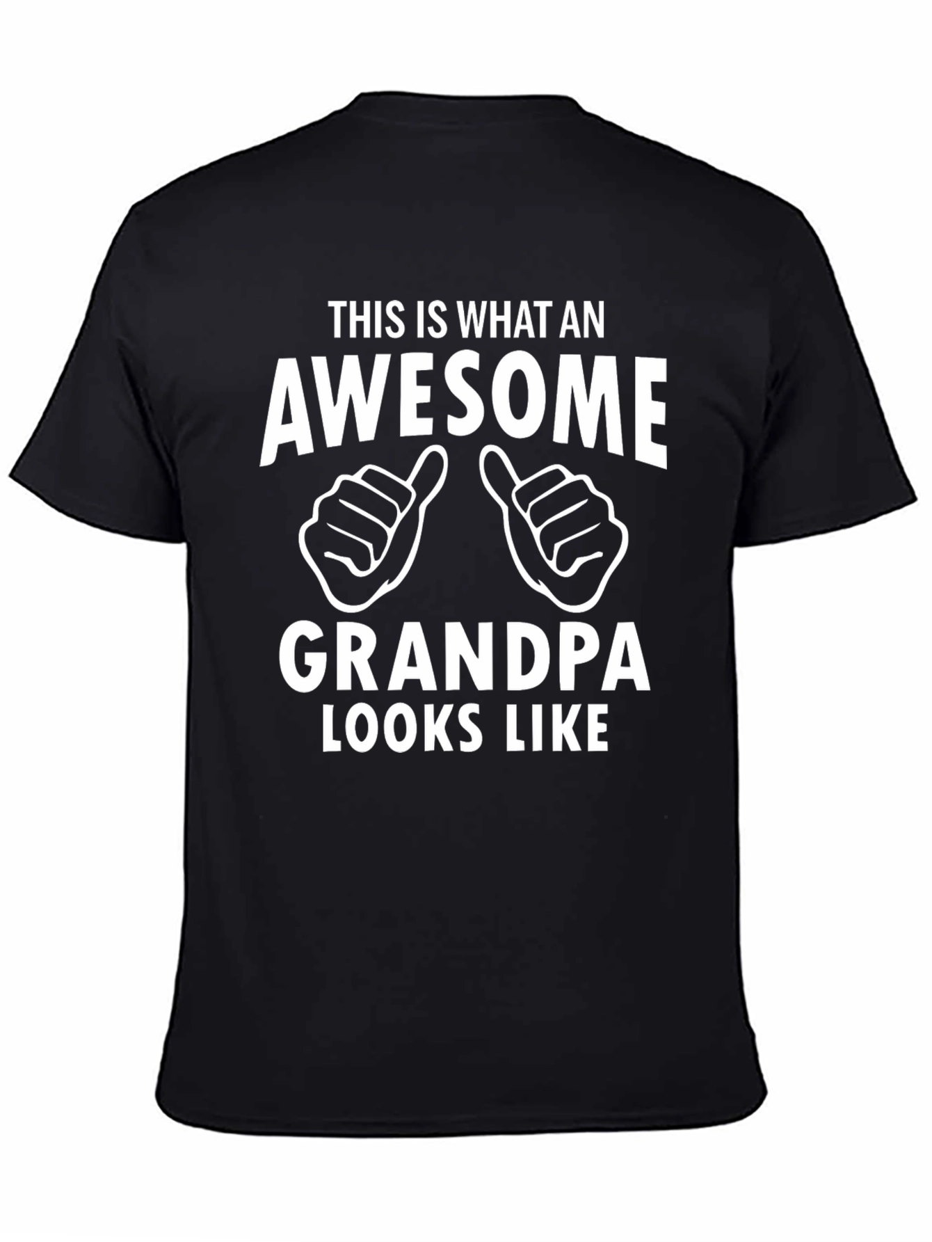 Awesome Grandpa T-Shirt - Novelty Gift for Grandfathers