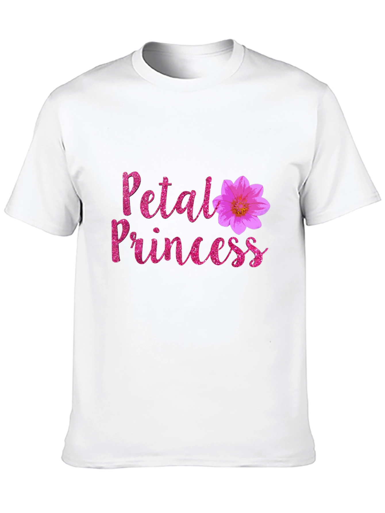 Petal Princess Black T-Shirt