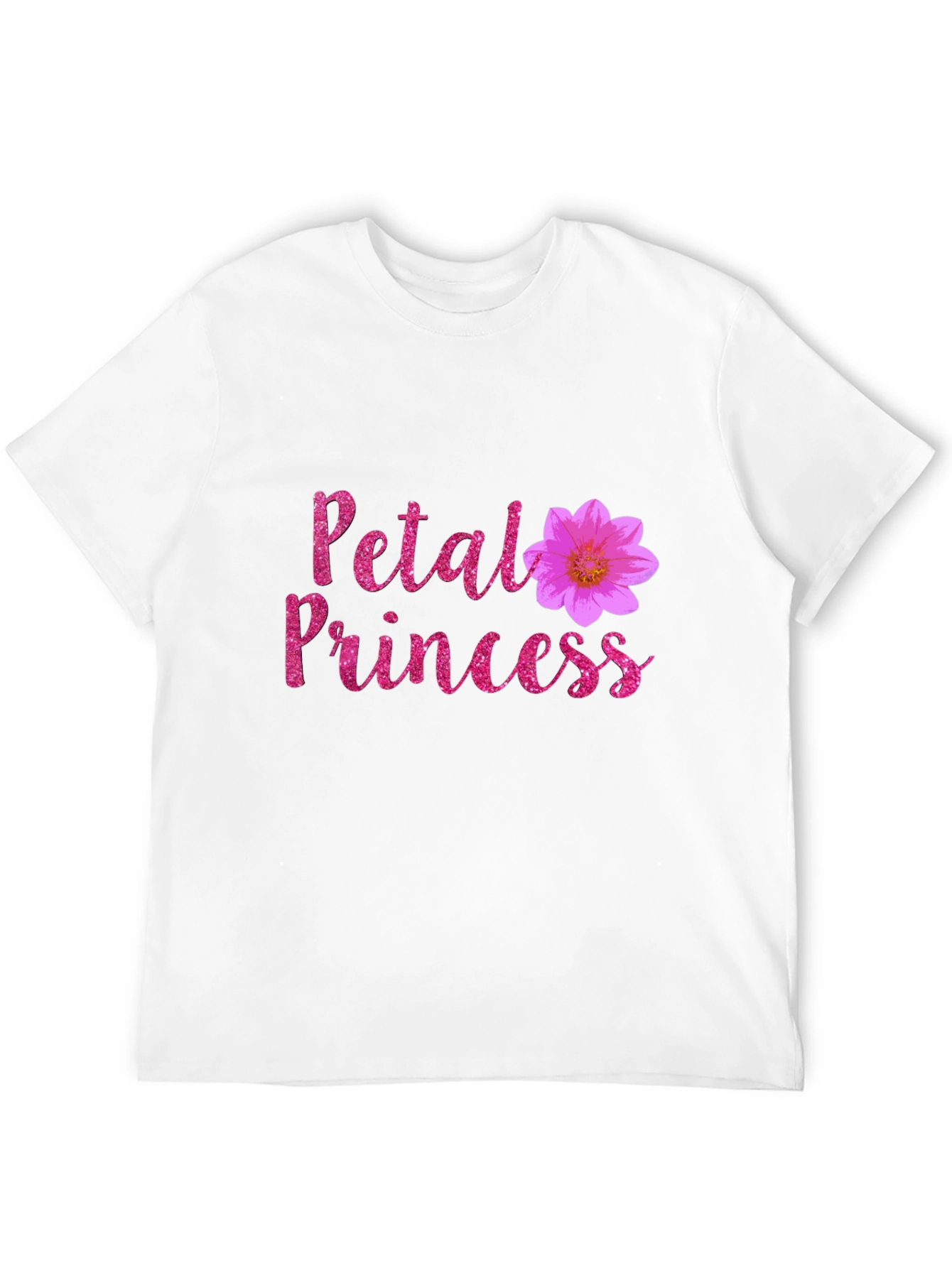 Petal Princess Black T-Shirt