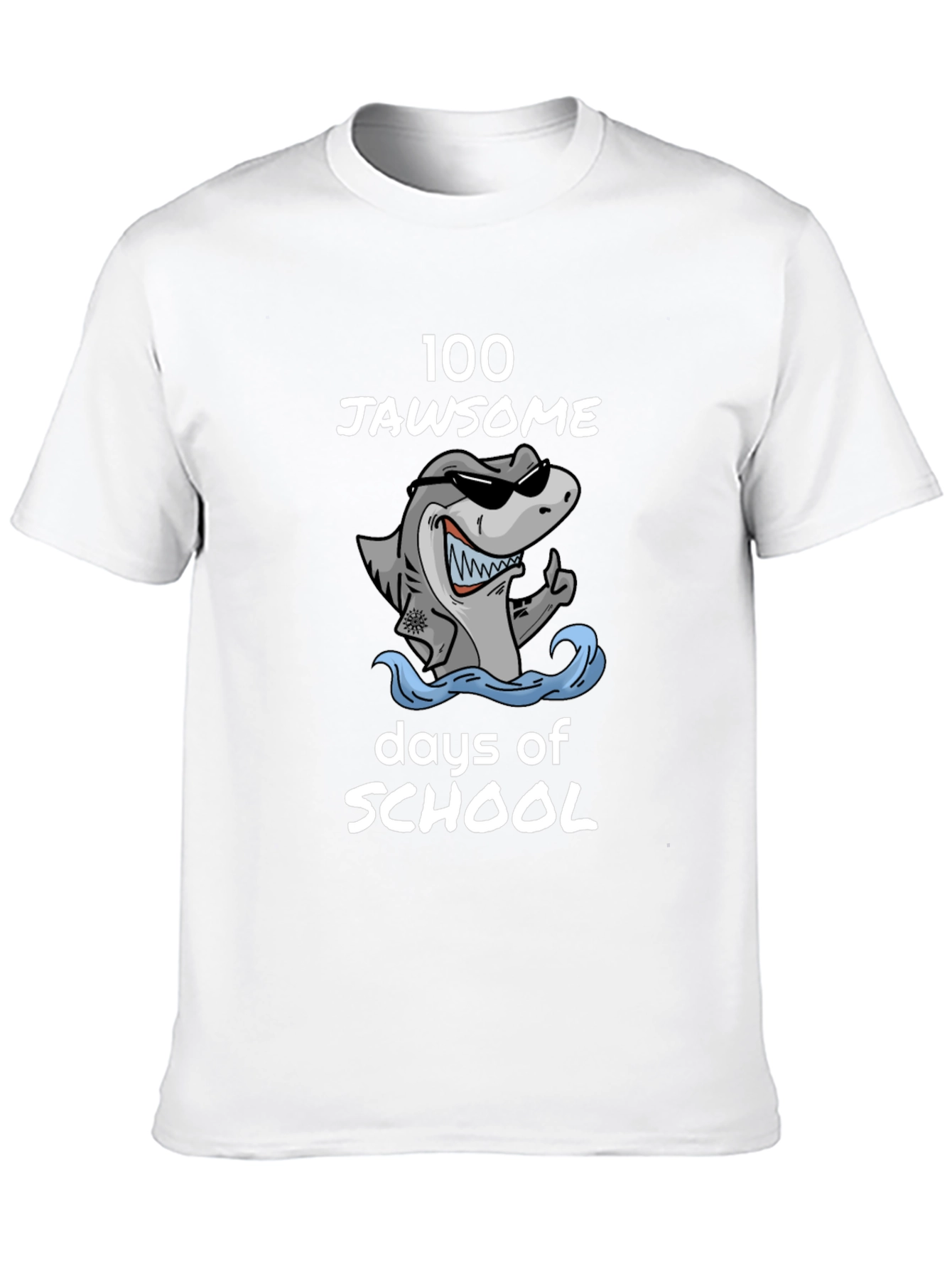 100 Jawsome Days of School T-Shirt
