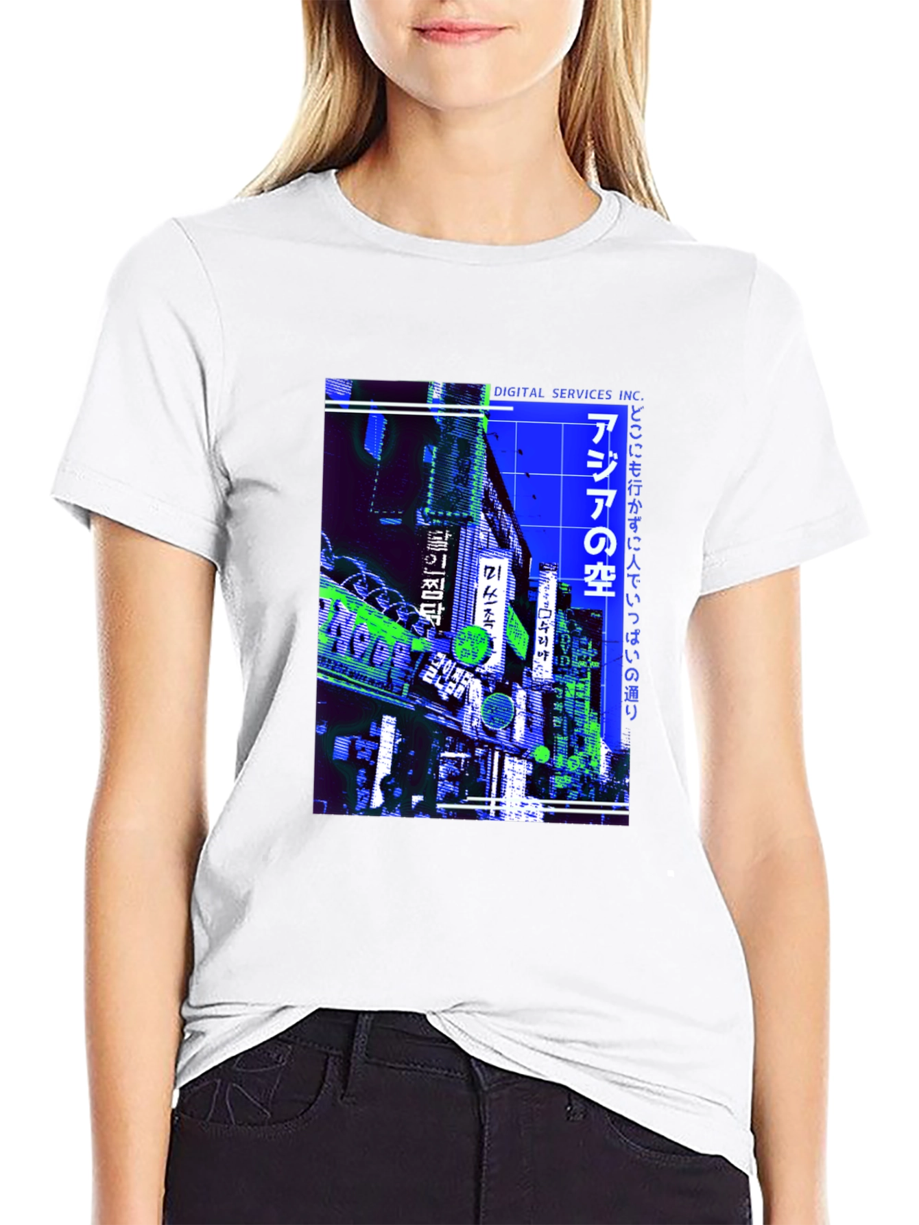 Asia Street Neon T-Shirt