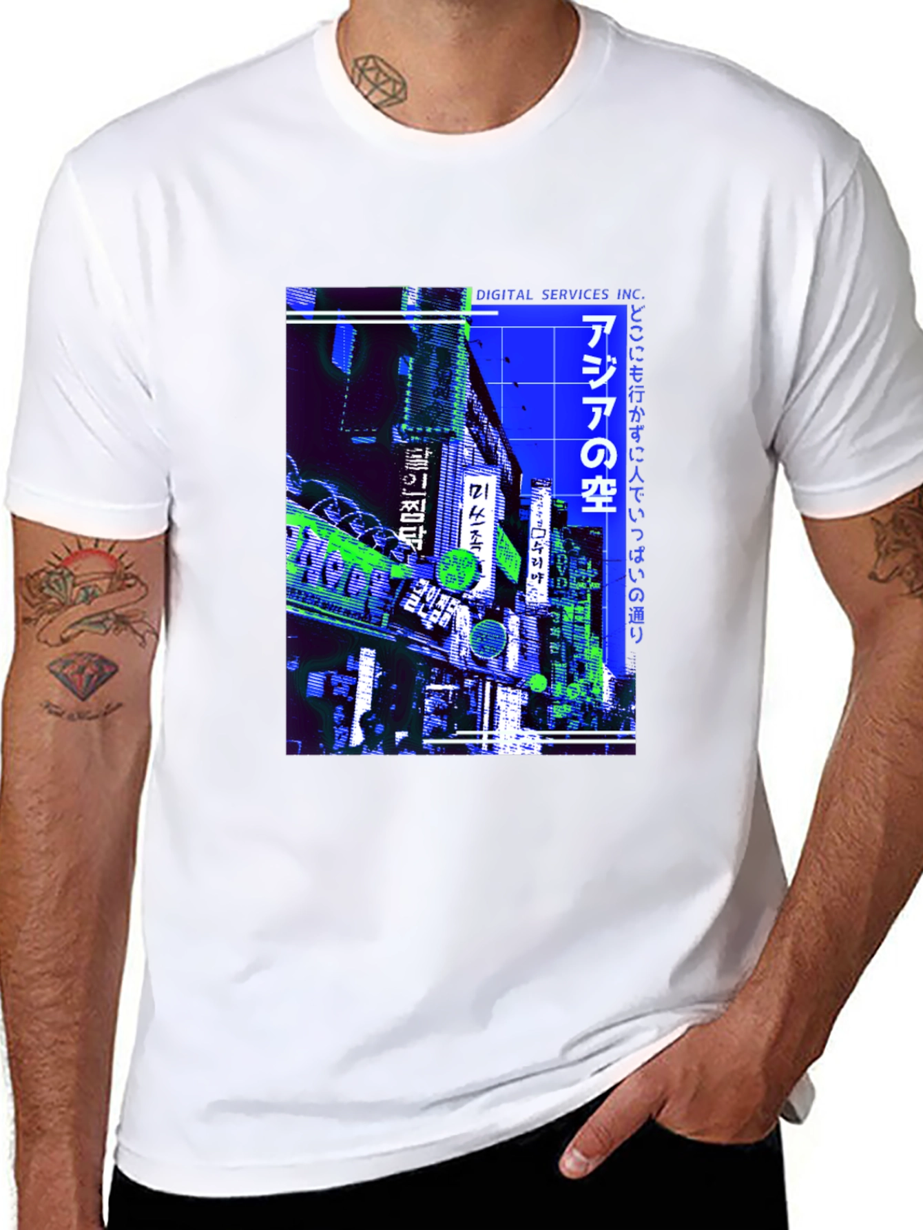 Asia Street Neon T-Shirt