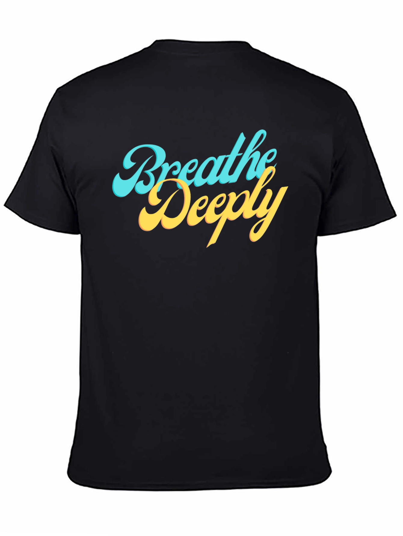 Breathe Deeply Graphic Tee - Comfort Fit