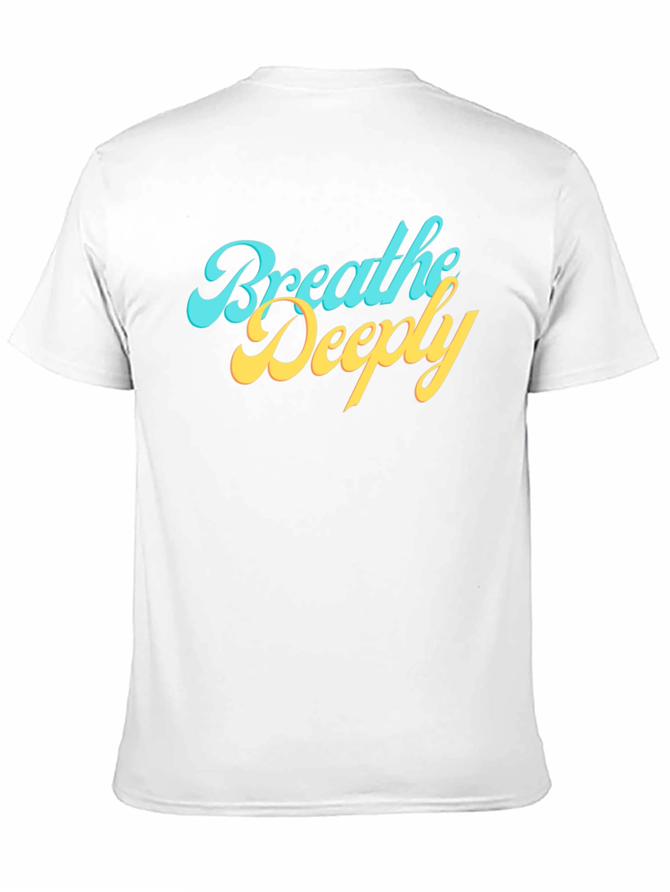Breathe Deeply Graphic Tee - Comfort Fit