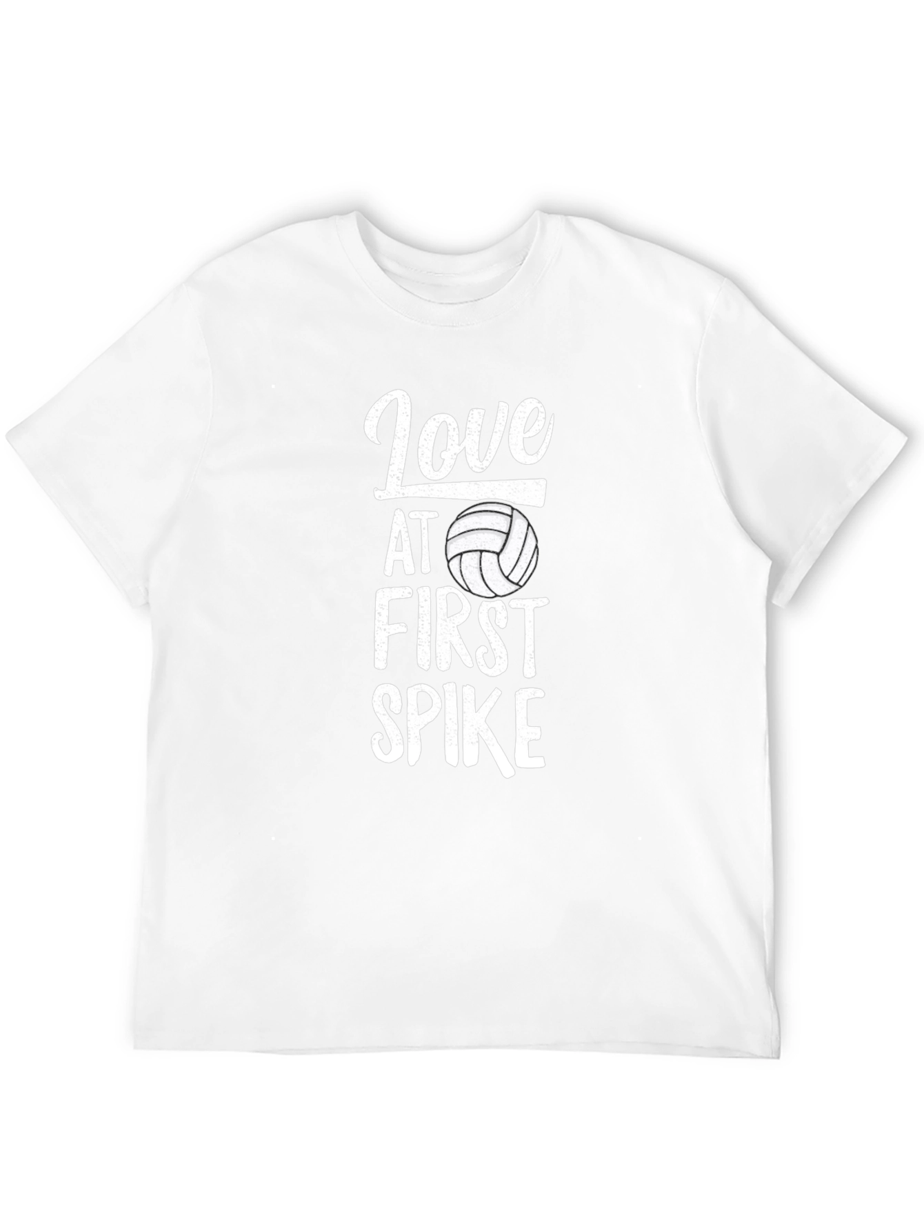 Love at First Spike Volleyball Graphic Tee