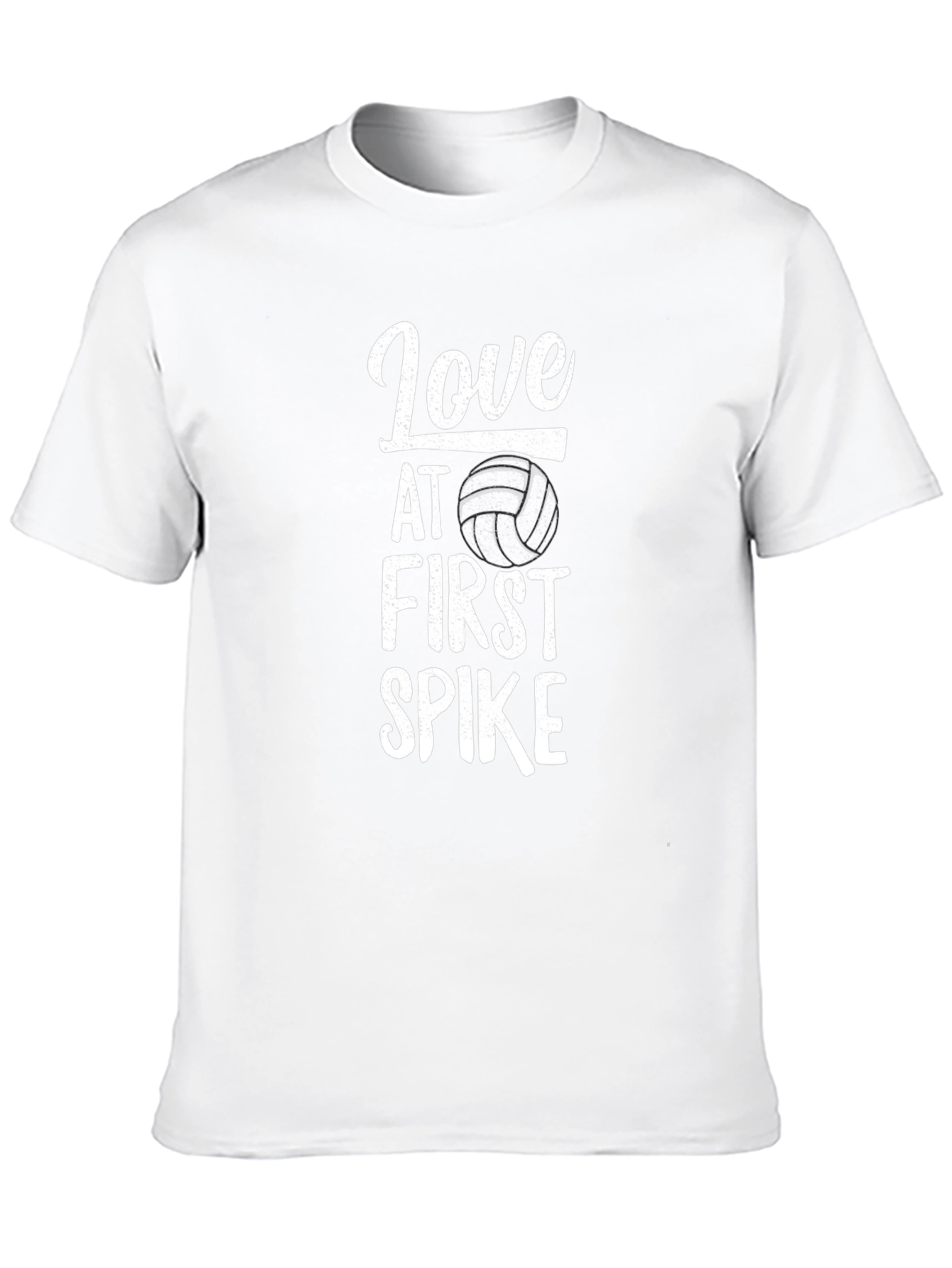 Love at First Spike Volleyball Graphic Tee