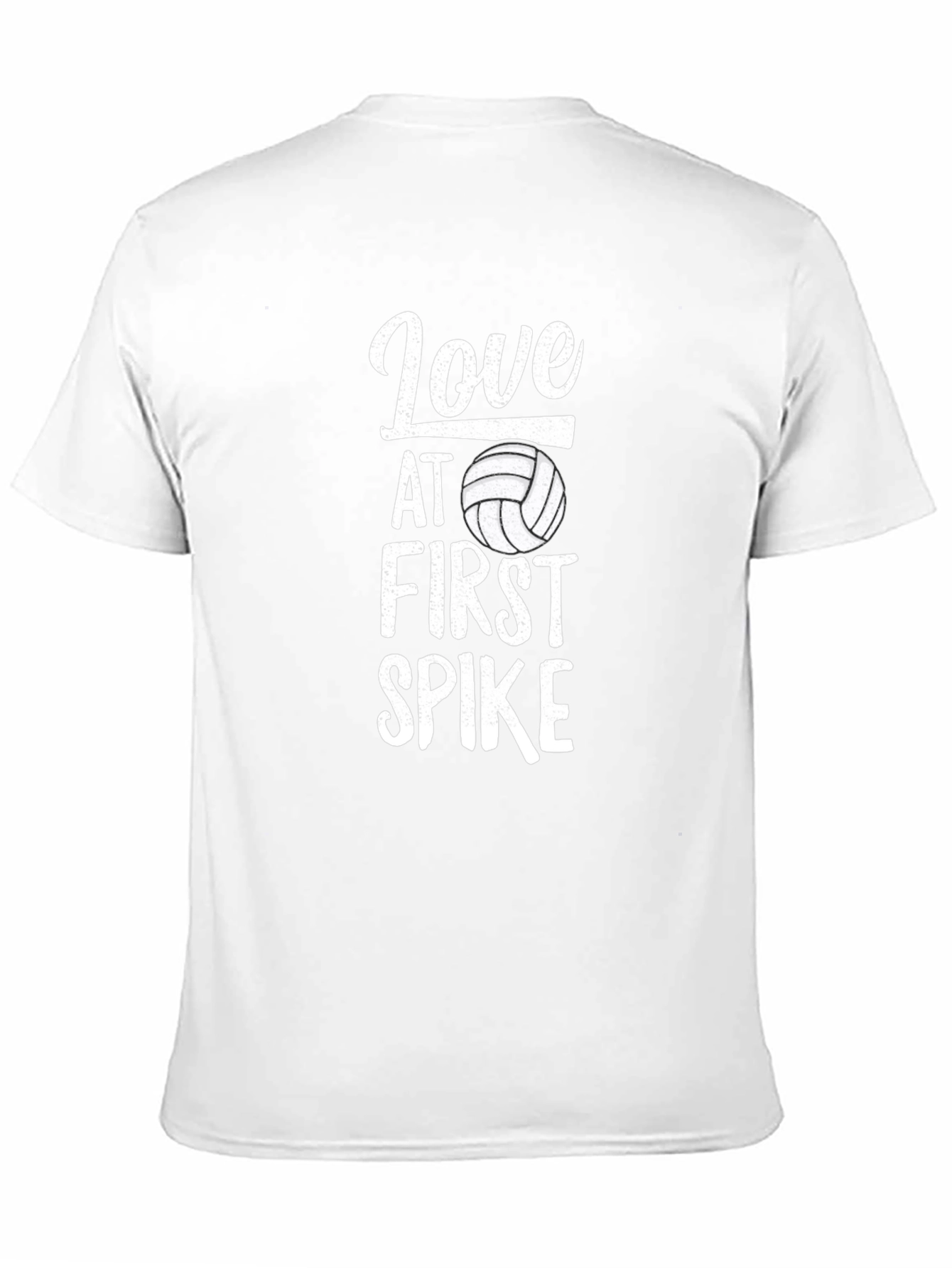 Love at First Spike Volleyball Graphic Tee