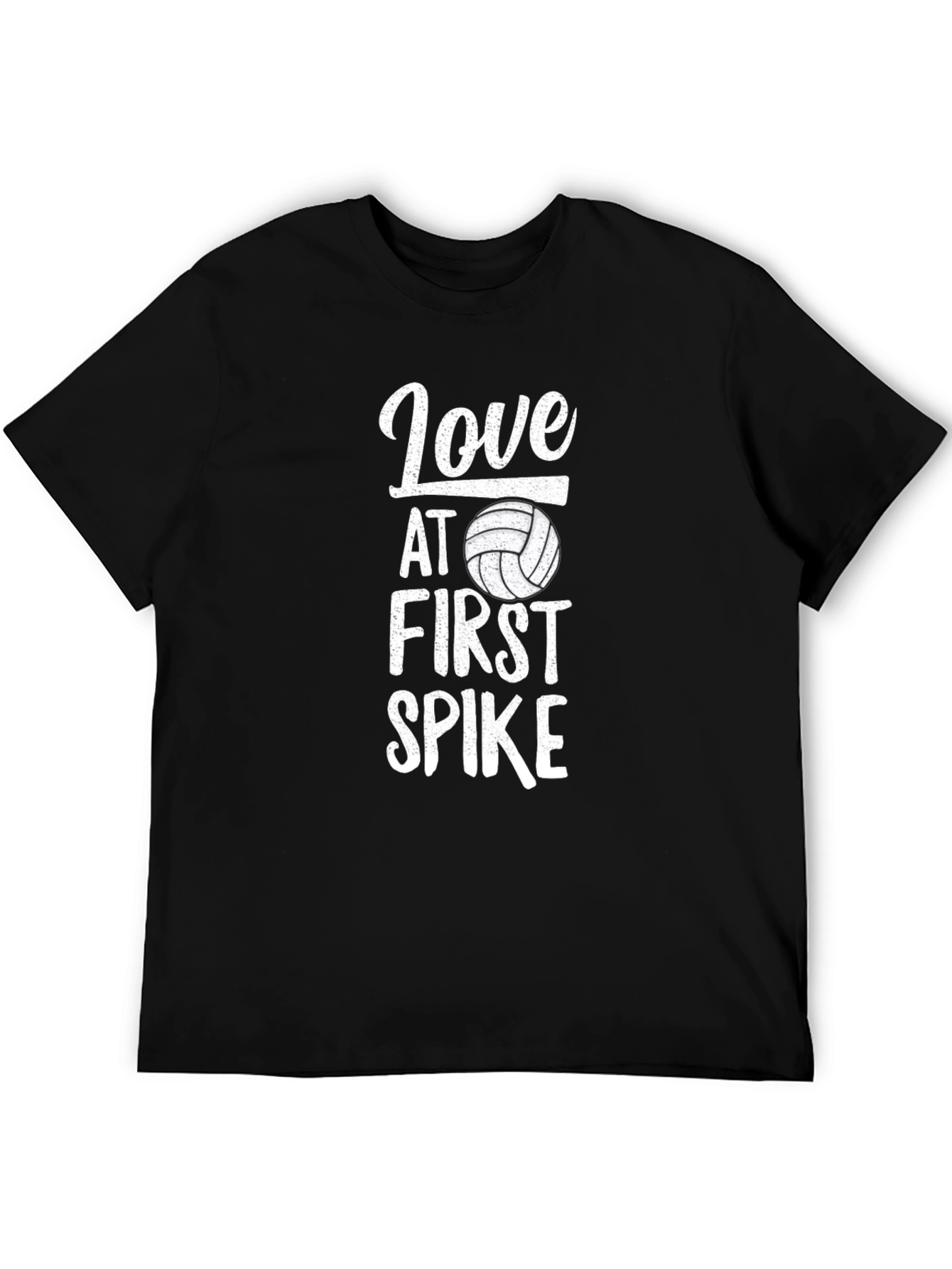 Love at First Spike Volleyball Graphic Tee