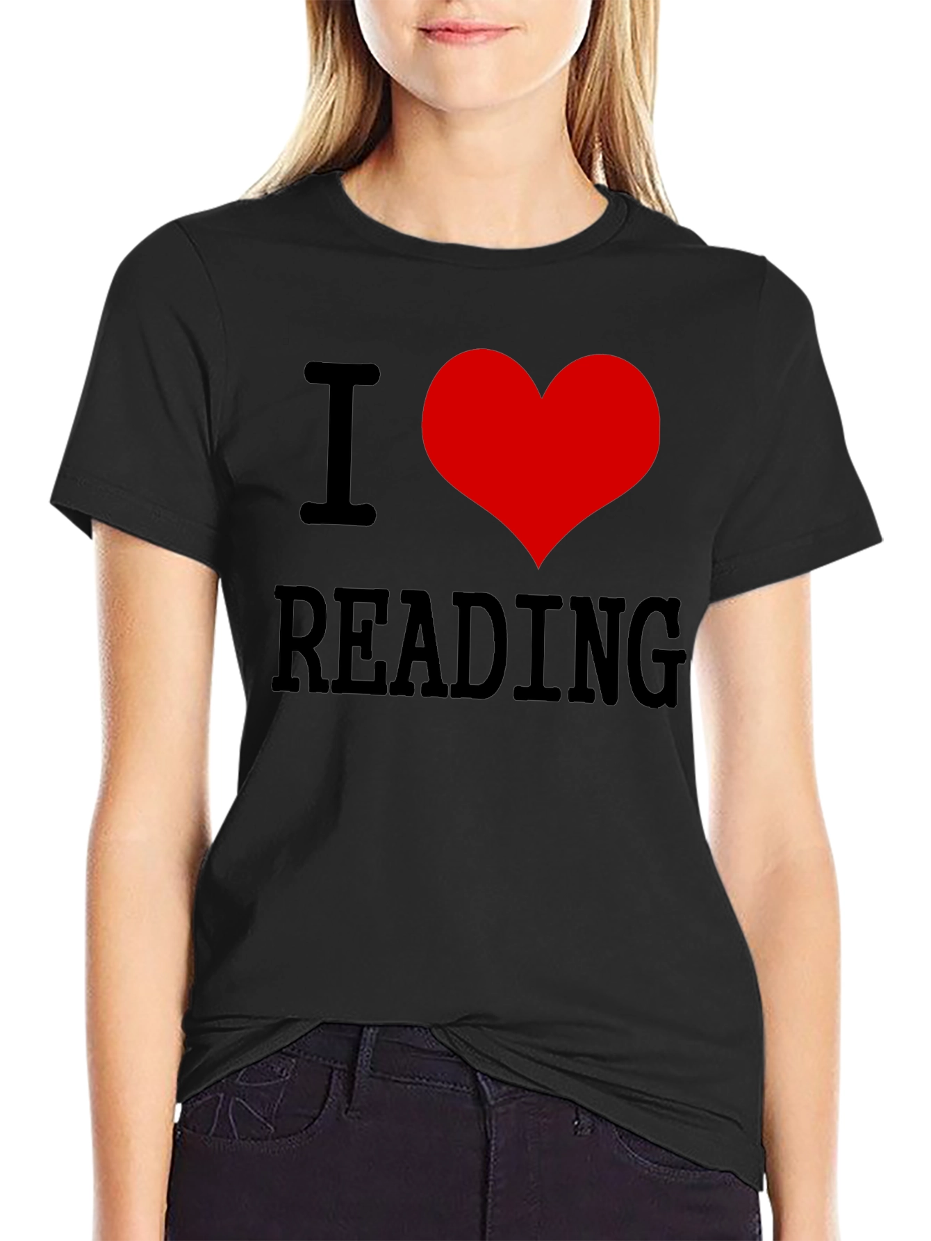 I Heart Reading Graphic T-Shirt