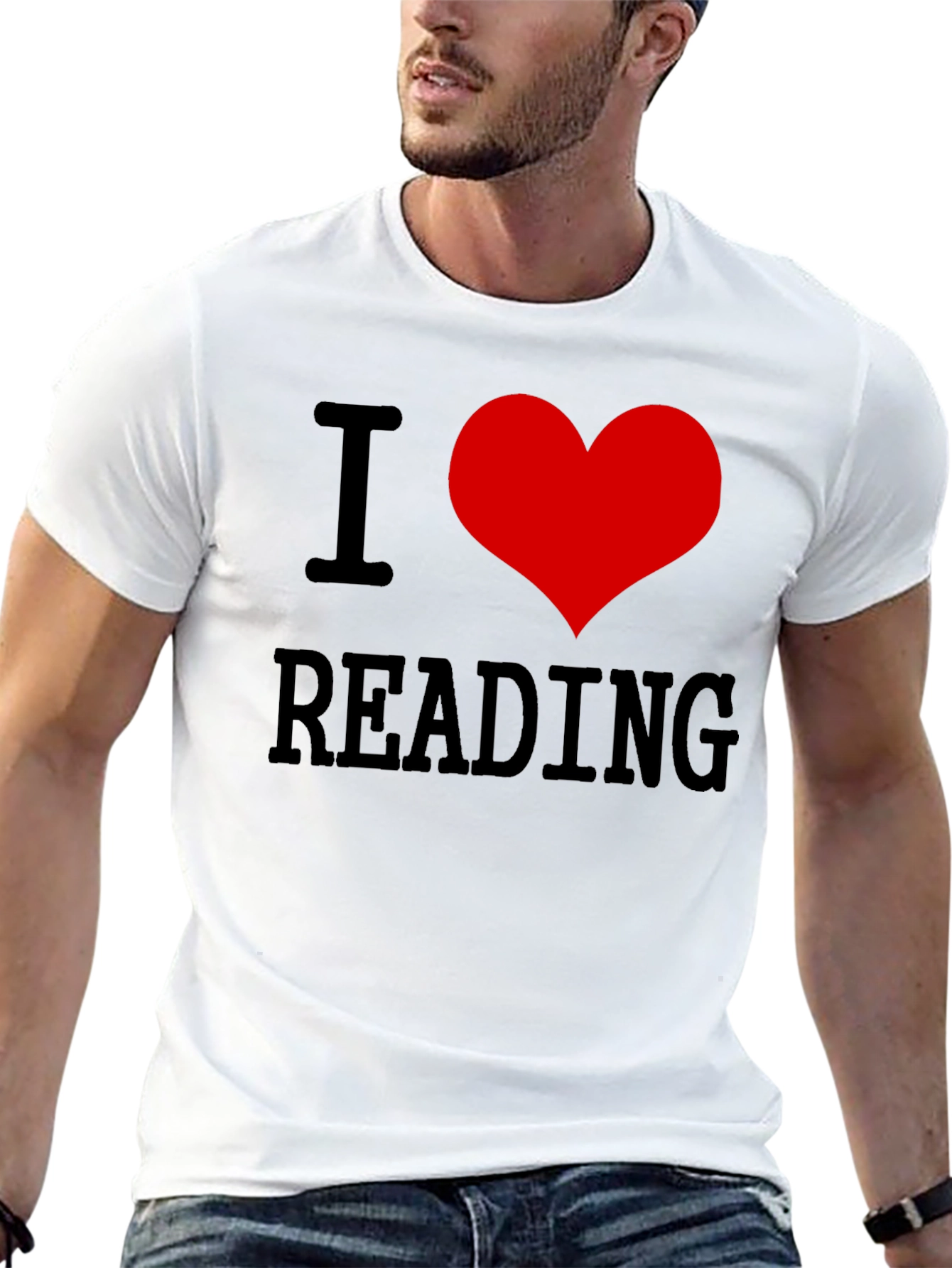 I Heart Reading Graphic T-Shirt