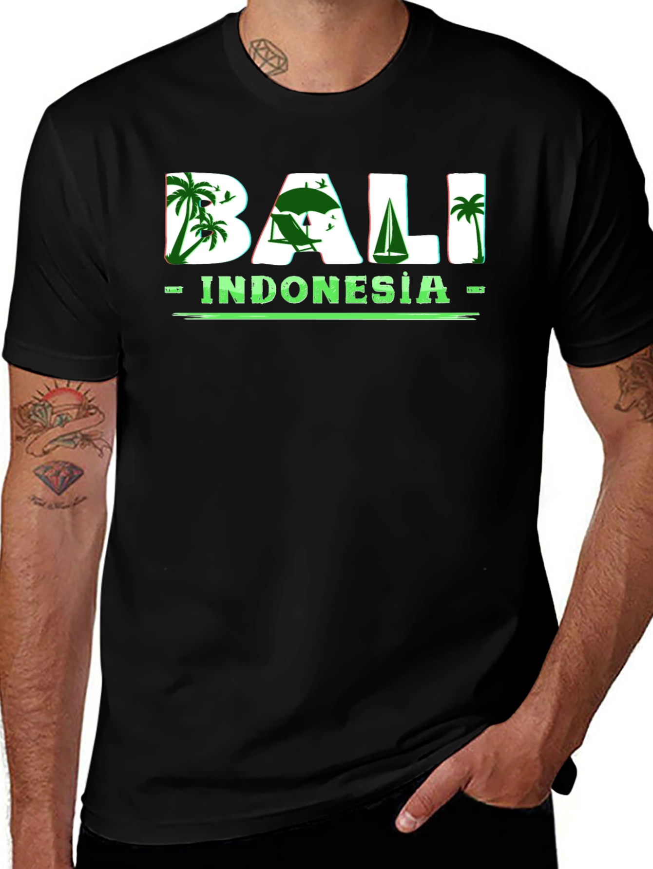 Bali Indonesia Graphic Tee