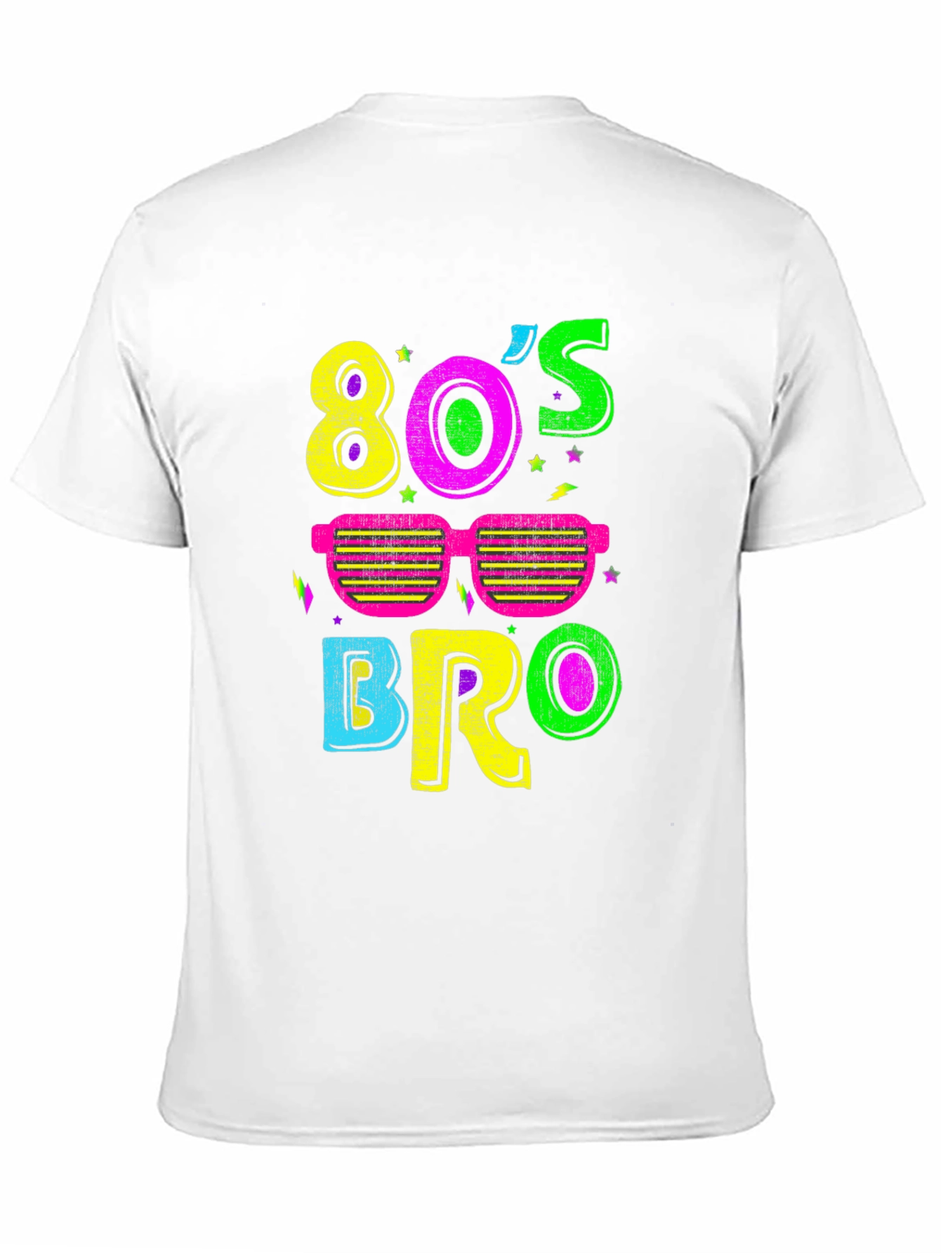 80s Bro Neon Graphic Tee