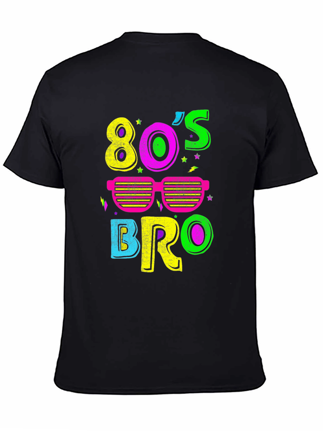 80s Bro Neon Graphic Tee