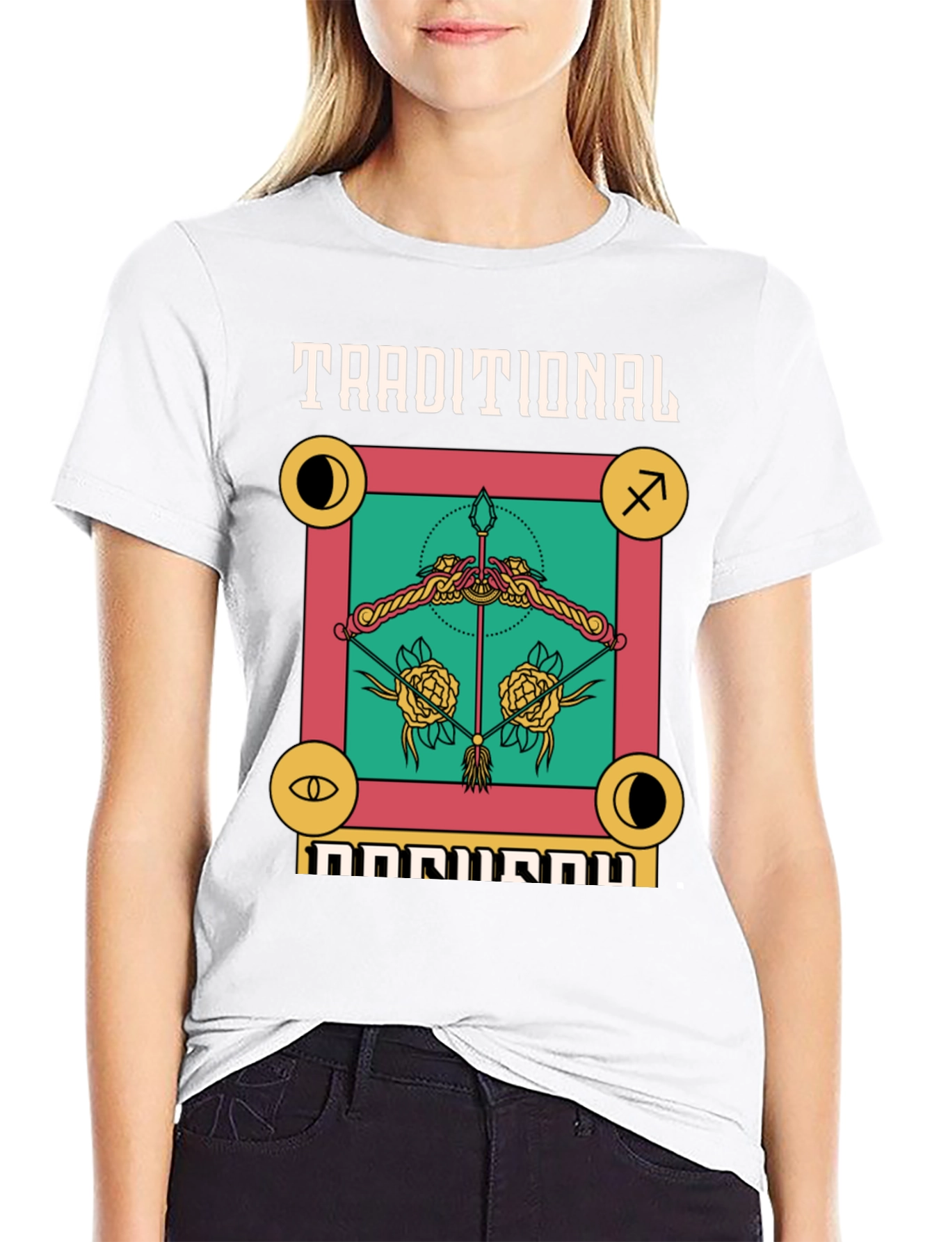 Traditional Sagittarius Graphic Tee