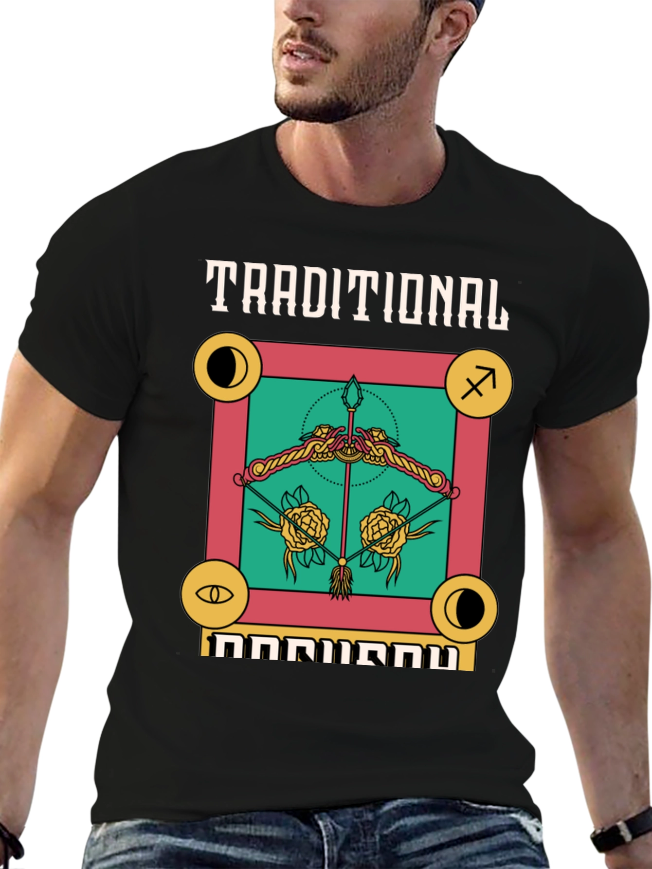 Traditional Sagittarius Graphic Tee