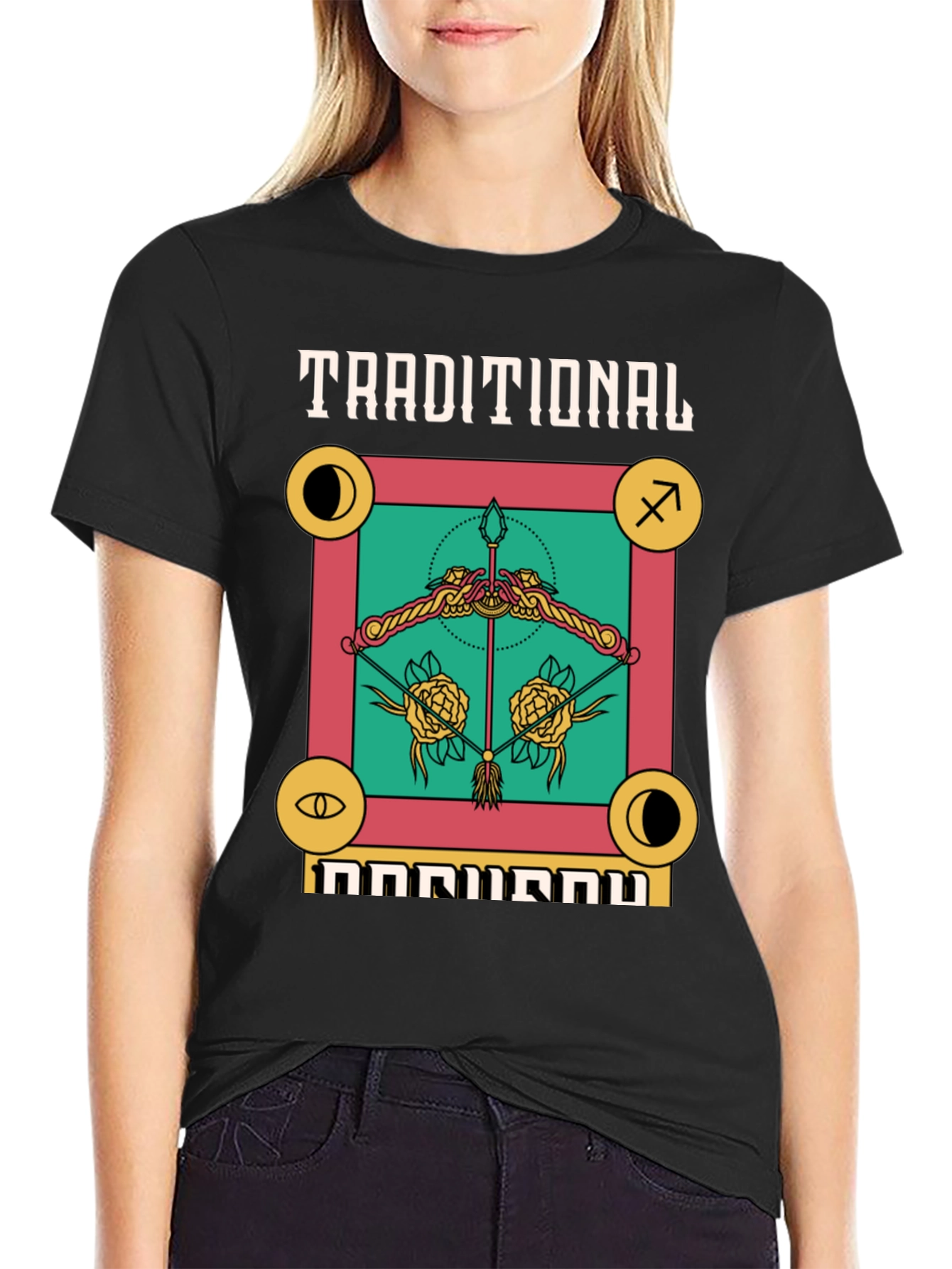 Traditional Sagittarius Graphic Tee