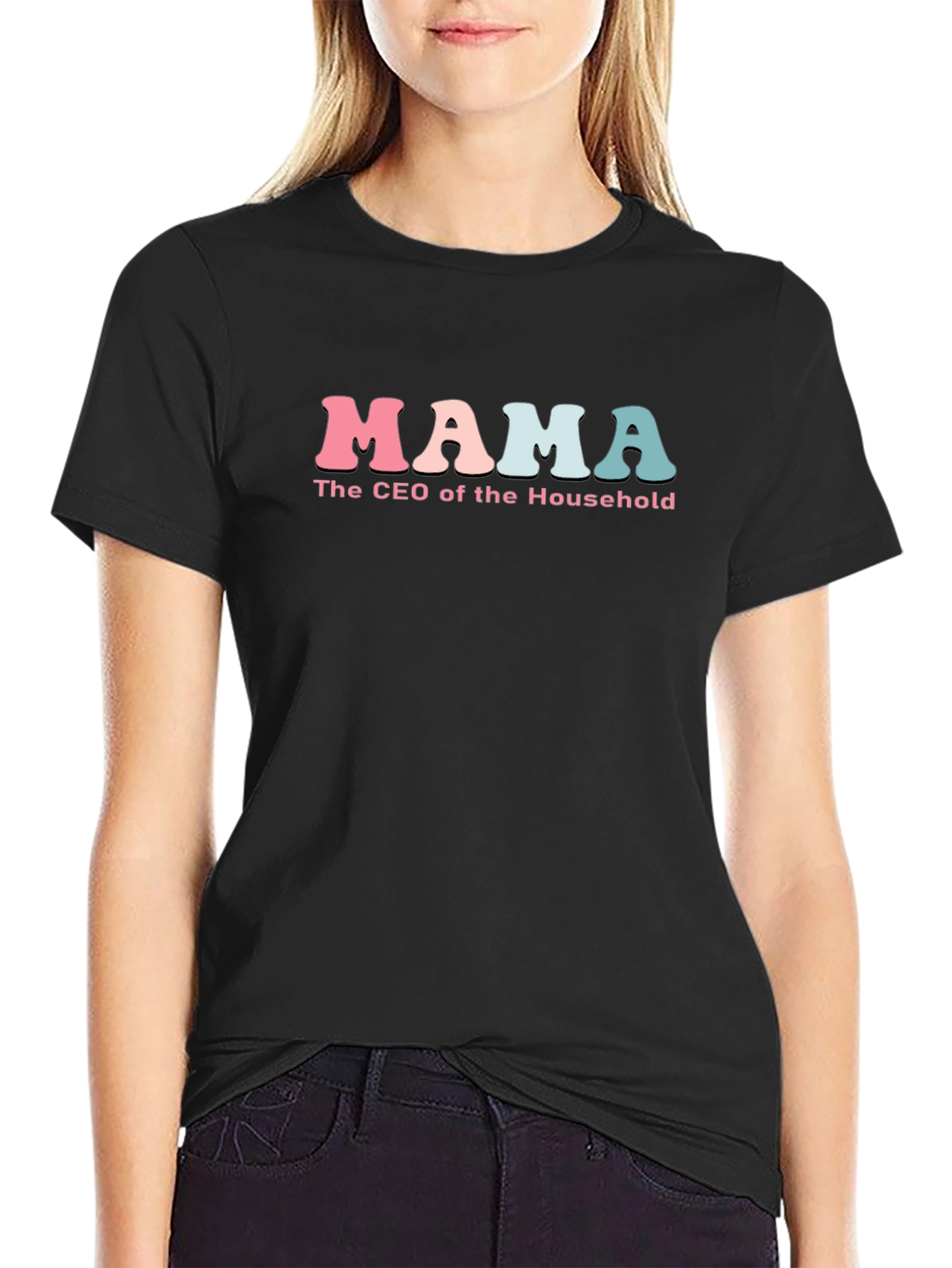 Mama CEO of the Household Graphic T-Shirt