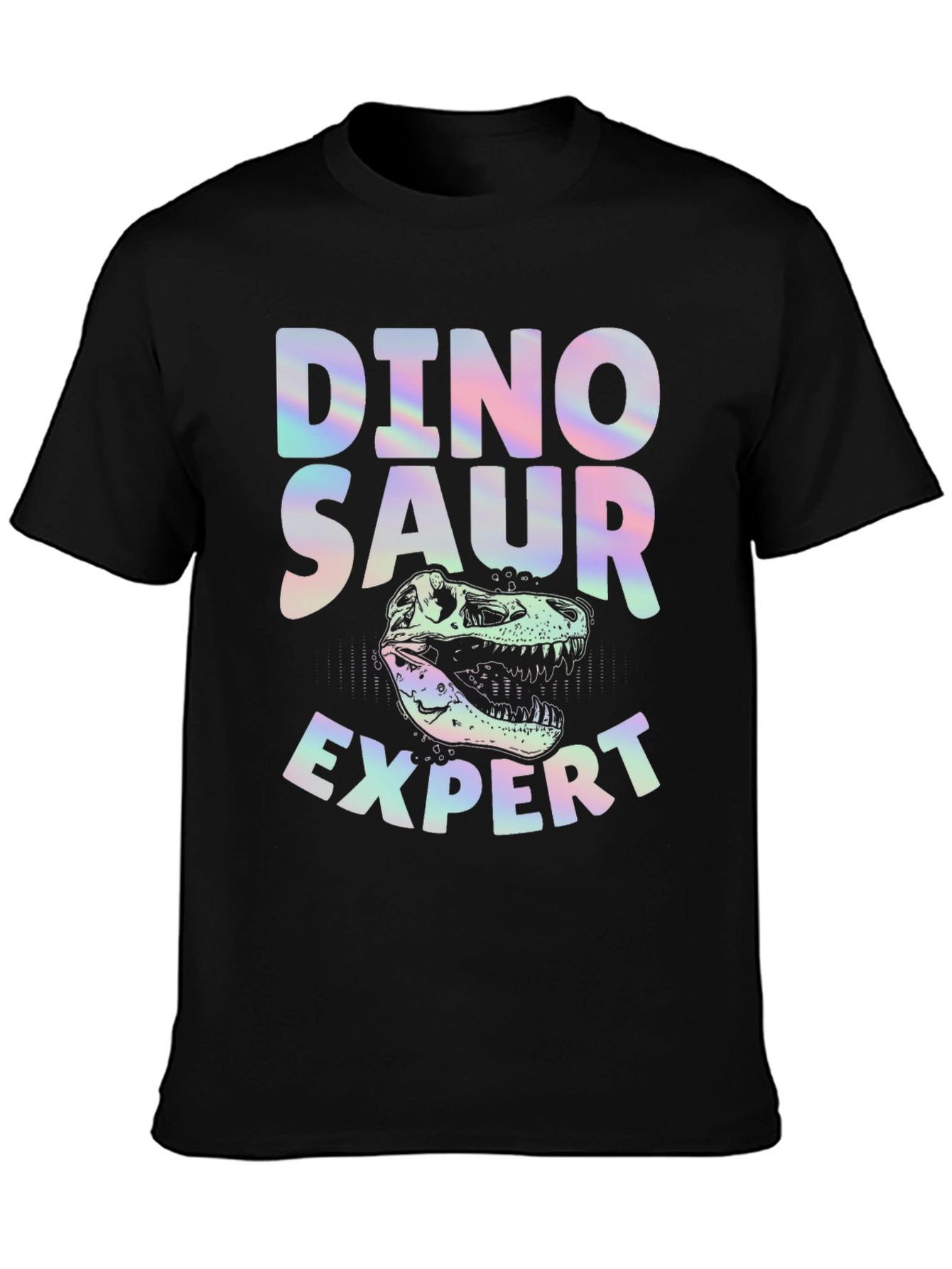 Dinosaur Expert Graphic T-Shirt - Novelty Tee