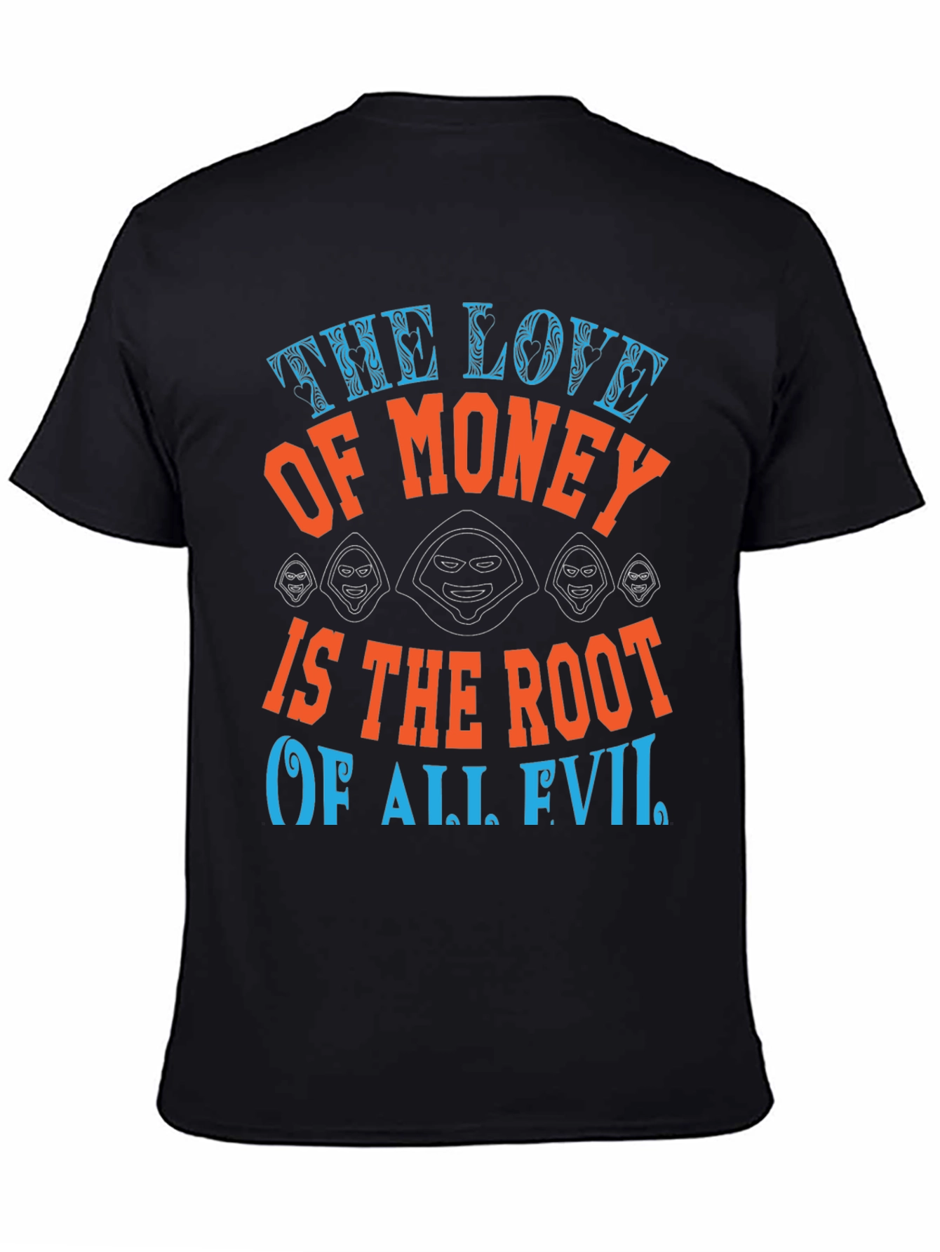 The Love of Money Evil Graphic T-Shirt