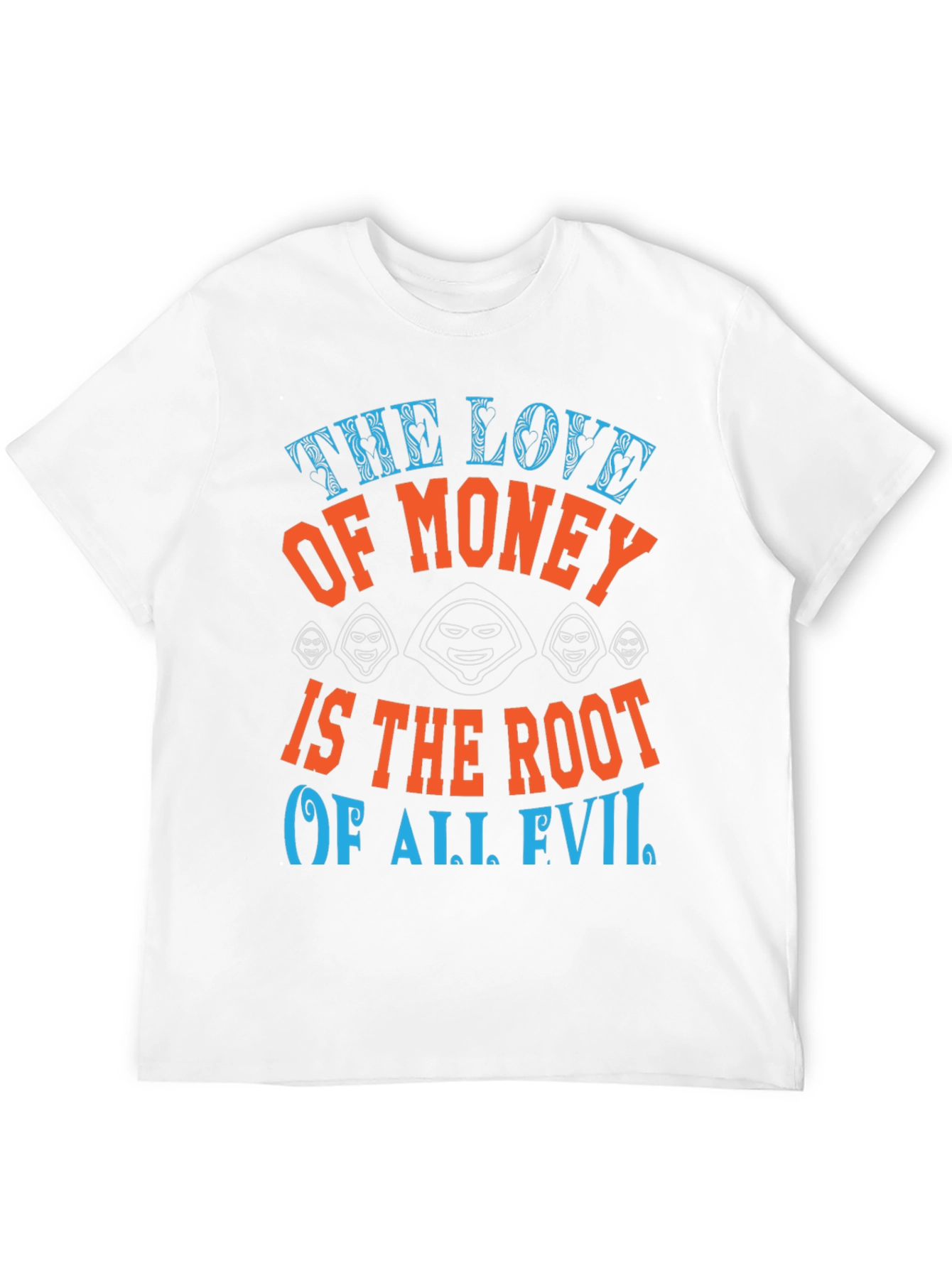 The Love of Money Evil Graphic T-Shirt