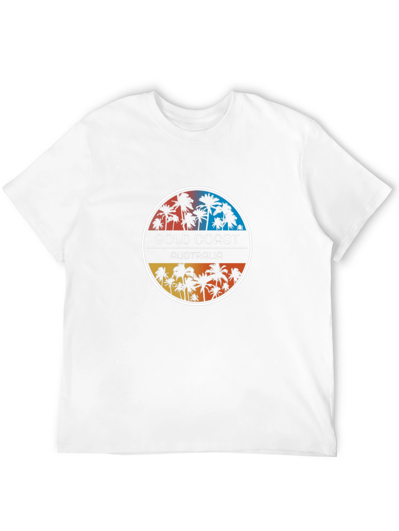 Gold Coast Australia Palm Tree T-Shirt
