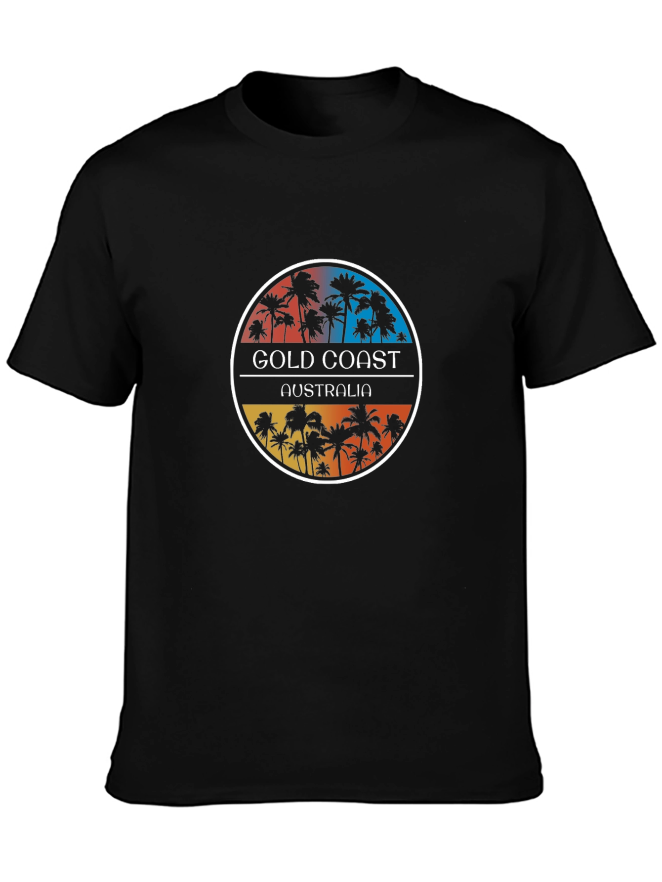 Gold Coast Australia Palm Tree T-Shirt