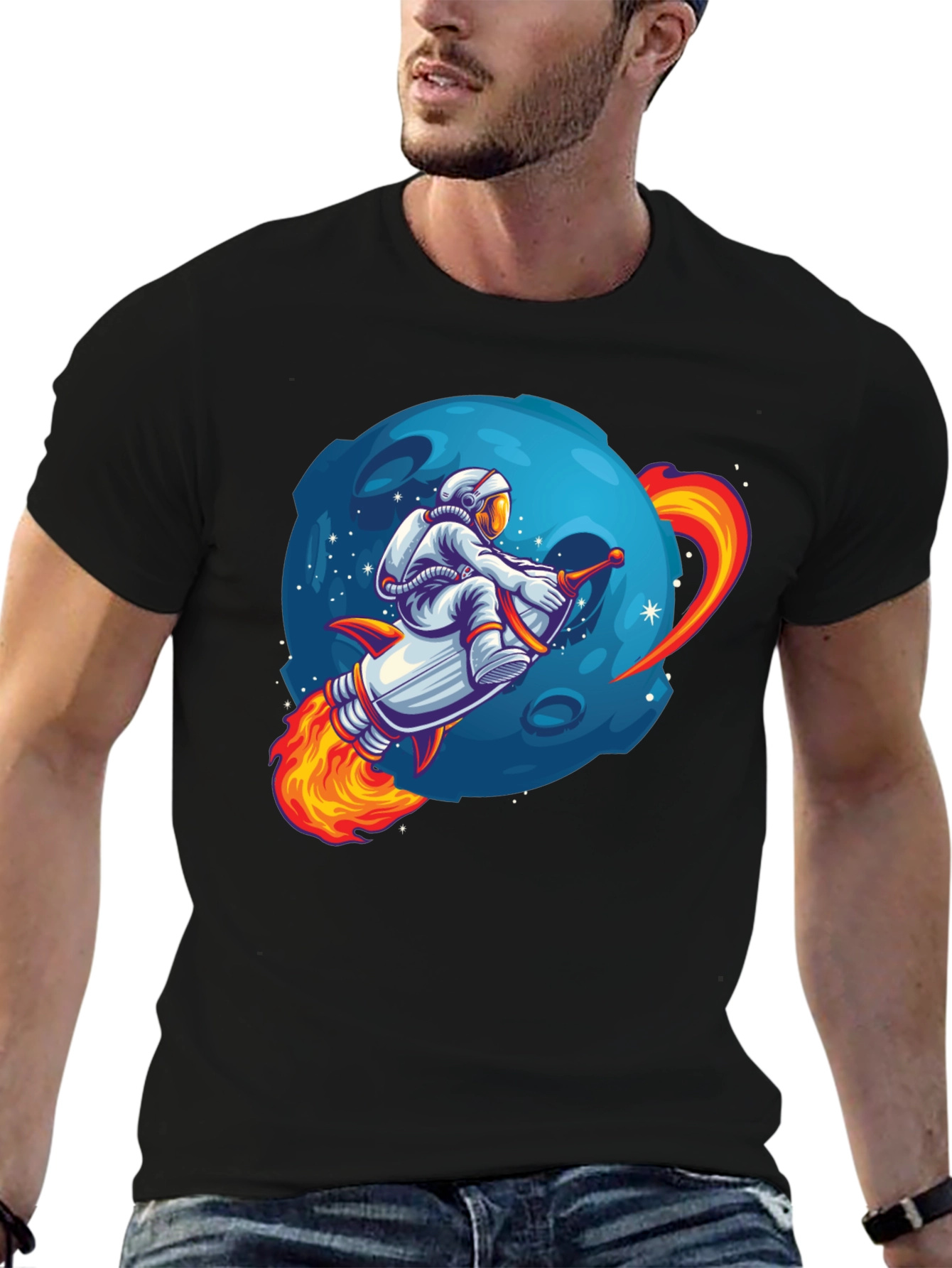 Astronaut Rocket Ride T-Shirt