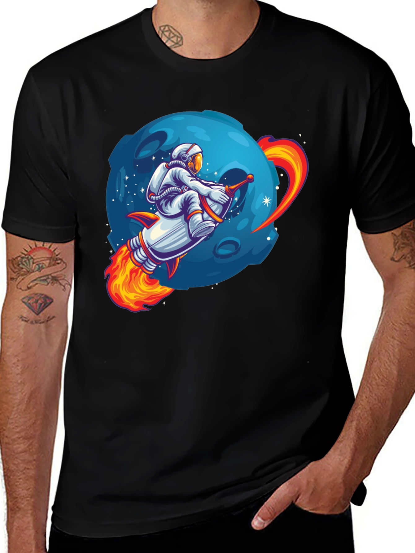 Astronaut Rocket Ride T-Shirt